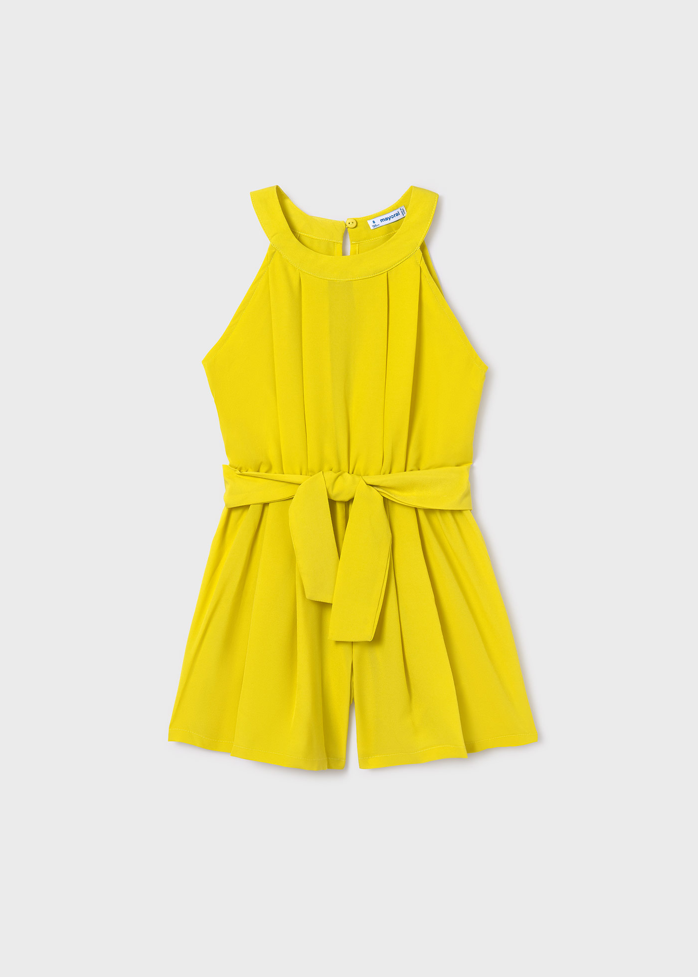 Jumpsuit halter crepe Teenager Mädchen