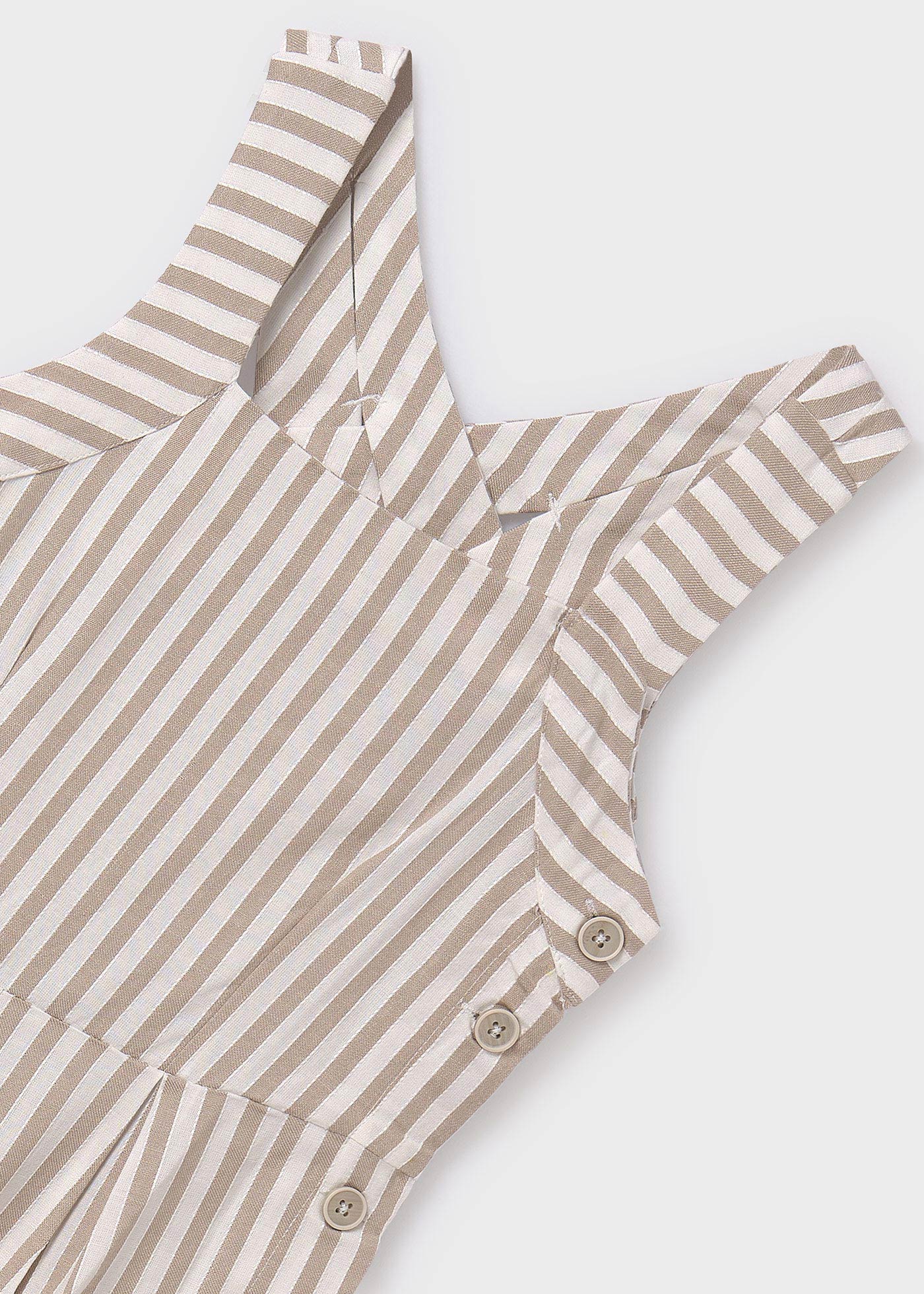 Girls striped jumpsuit