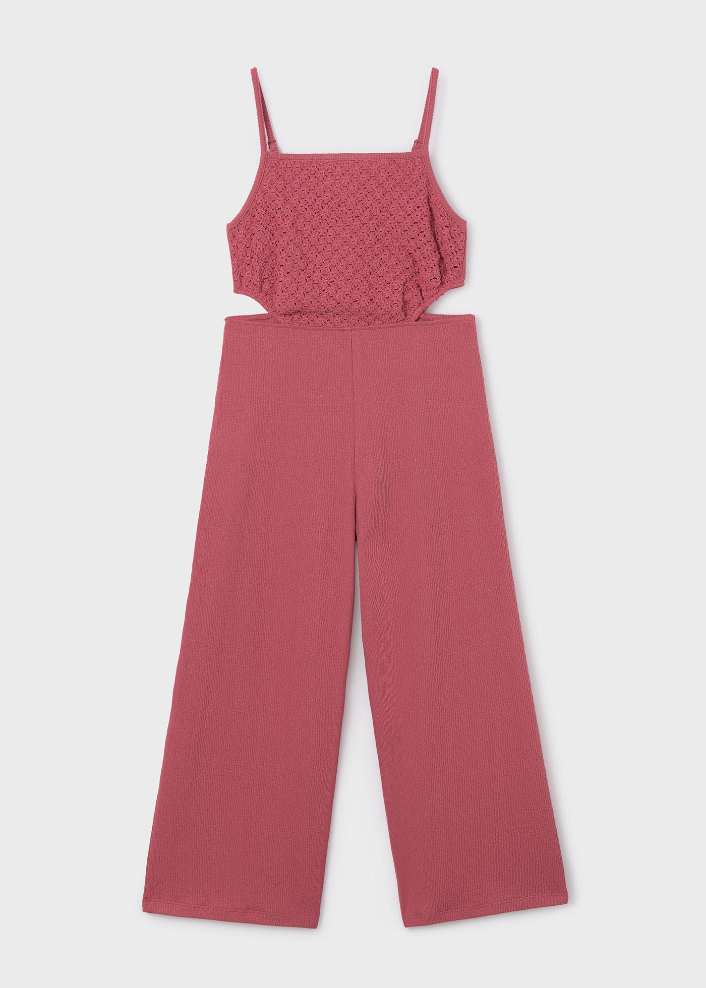 Girls cut out jumpsuit