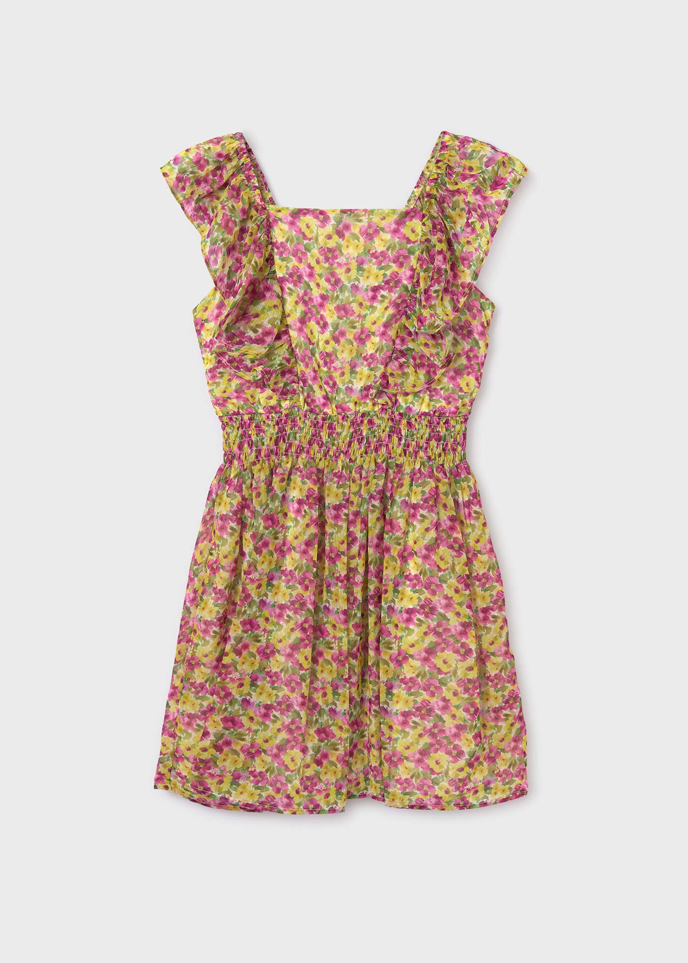 Girl Floral Bambula Dress