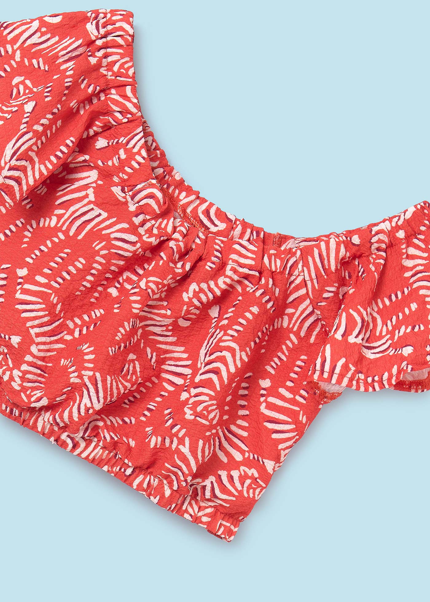 Ensemble 2 pièces top et jupe fille