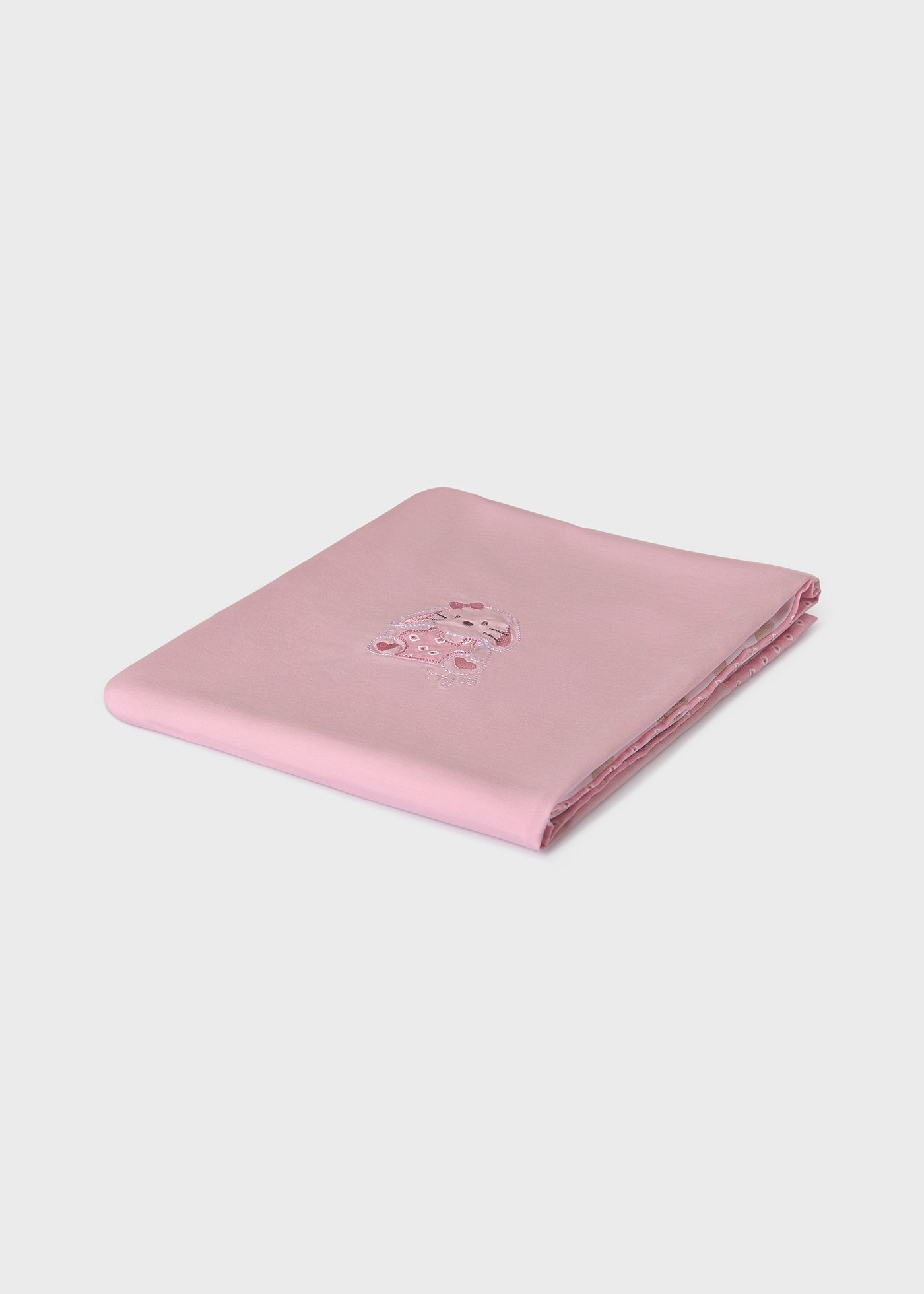 Copertina ricamata Better Cotton neonata