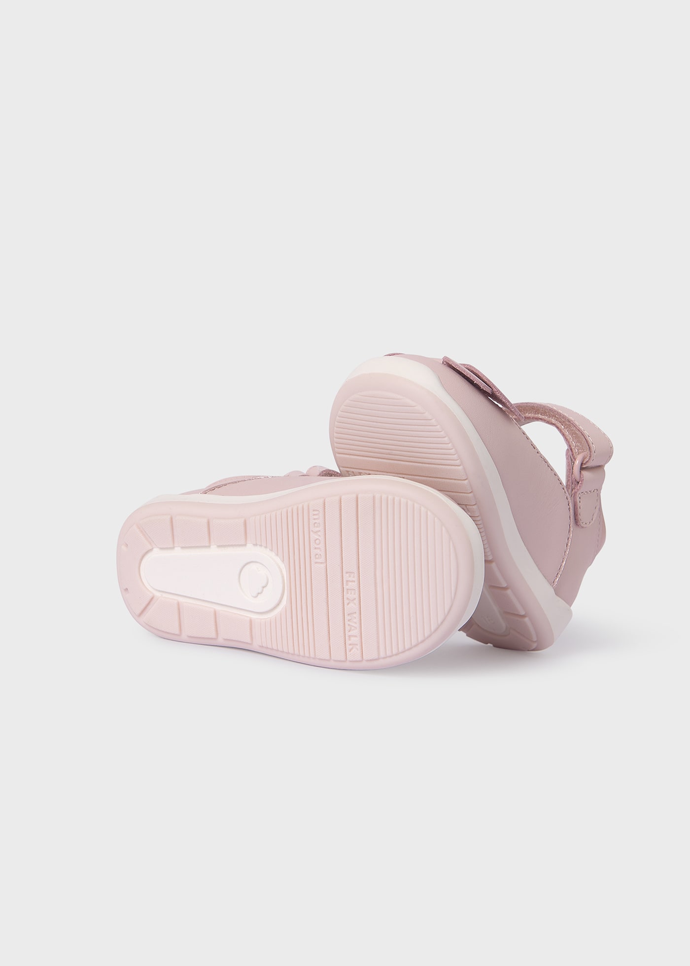 Baby mary jane sustainable leather