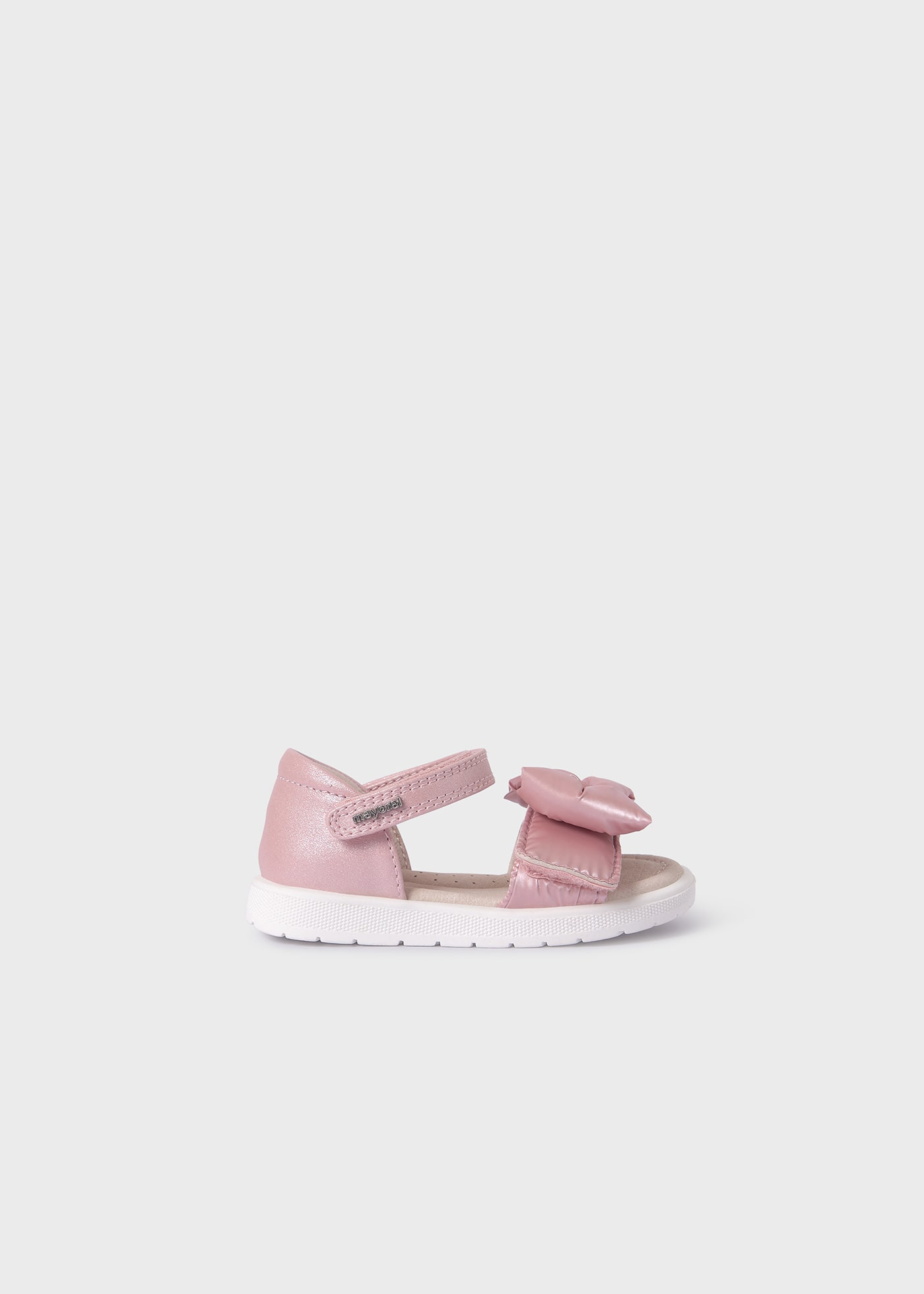 Baby Bow Sandals Sustainable Leather