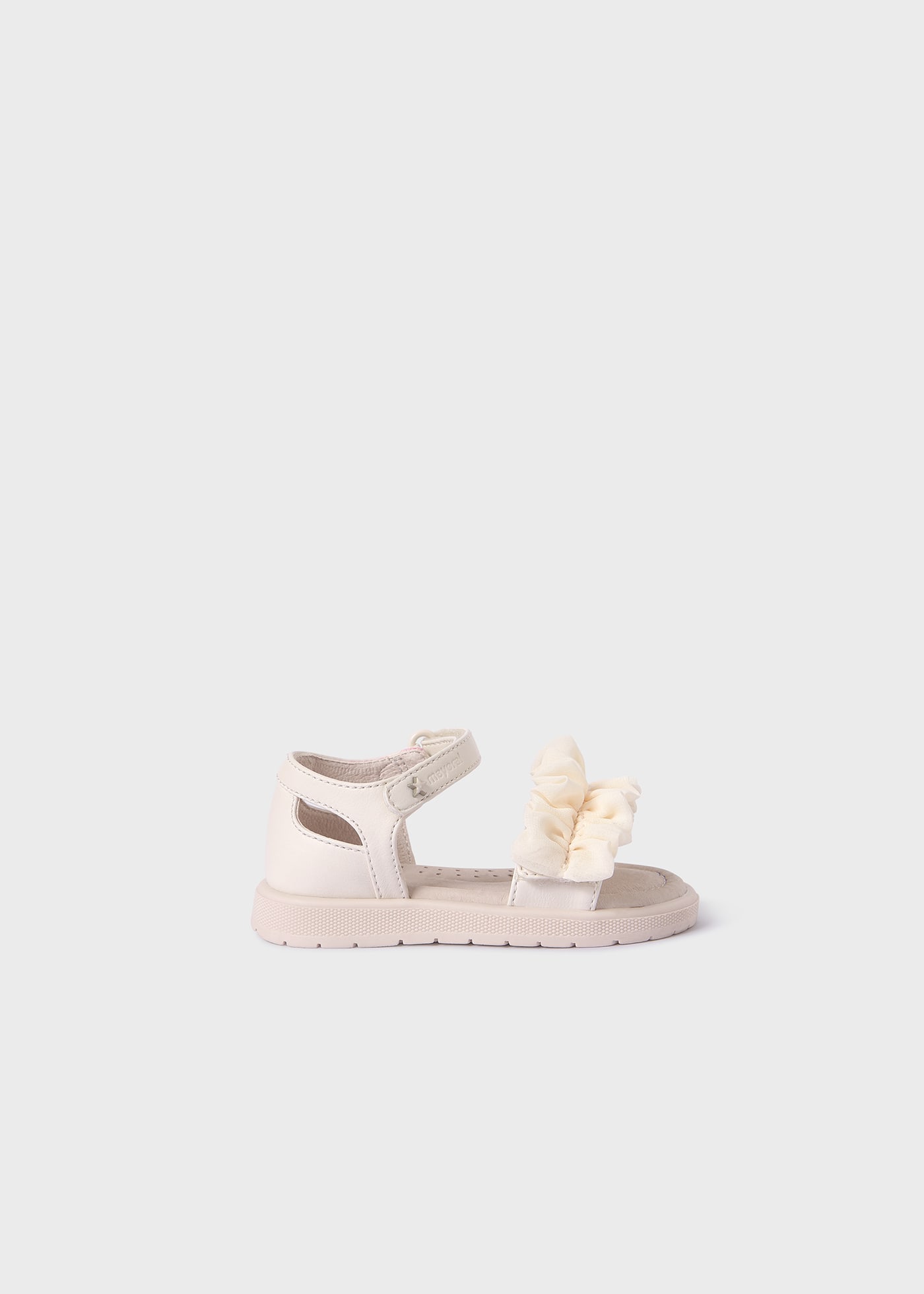 Baby Ruffle Sandals Sustainable Leather