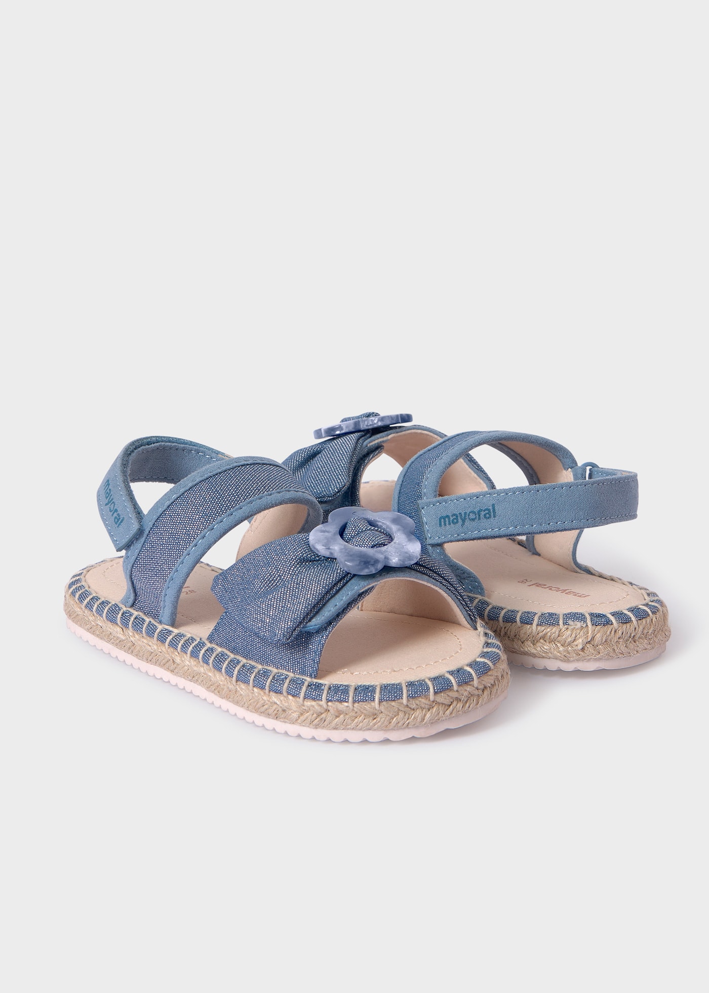 Espadrillas fiori bambina