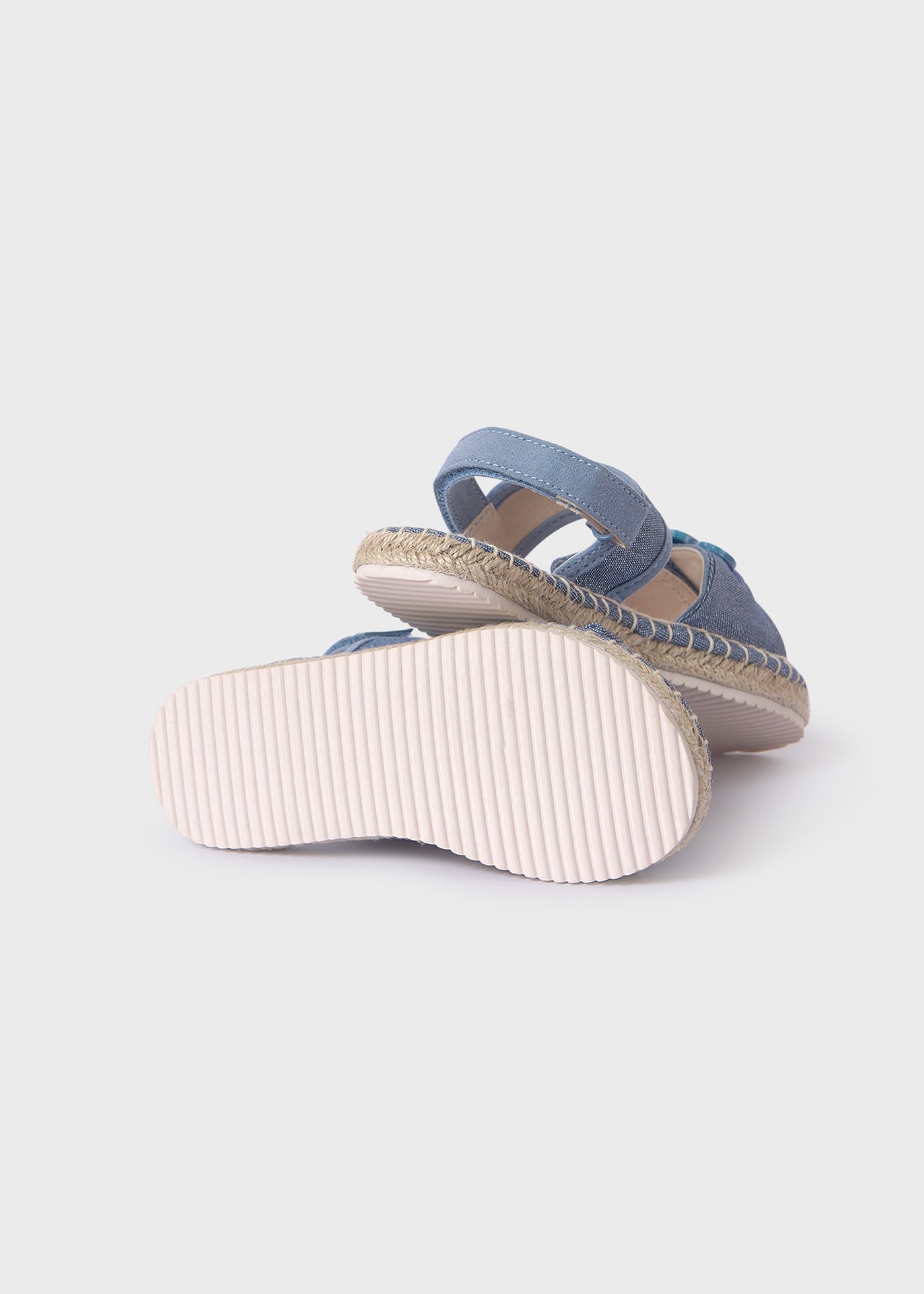 Espadrillas fiori bambina