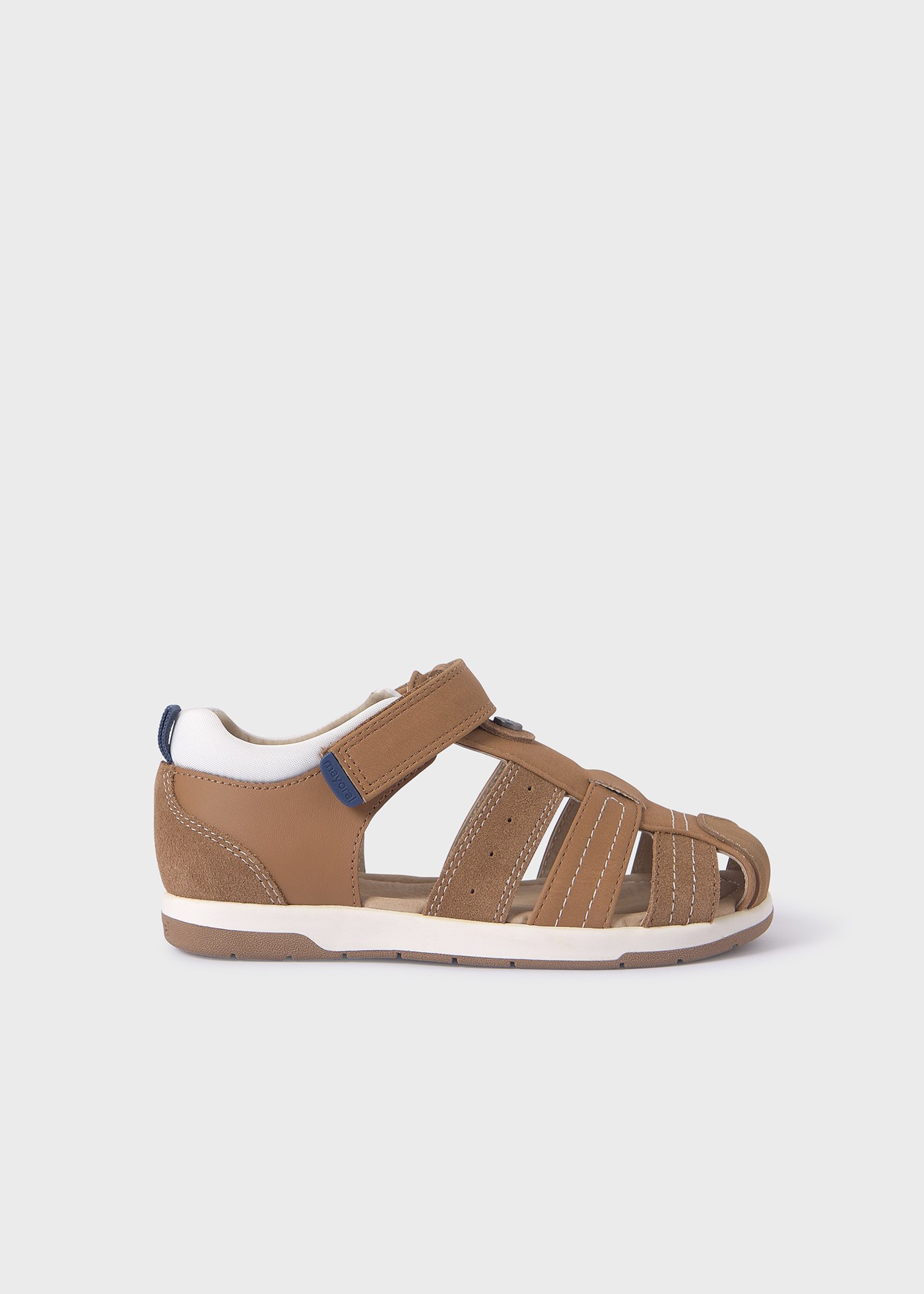 Boys sustainable leather sandals