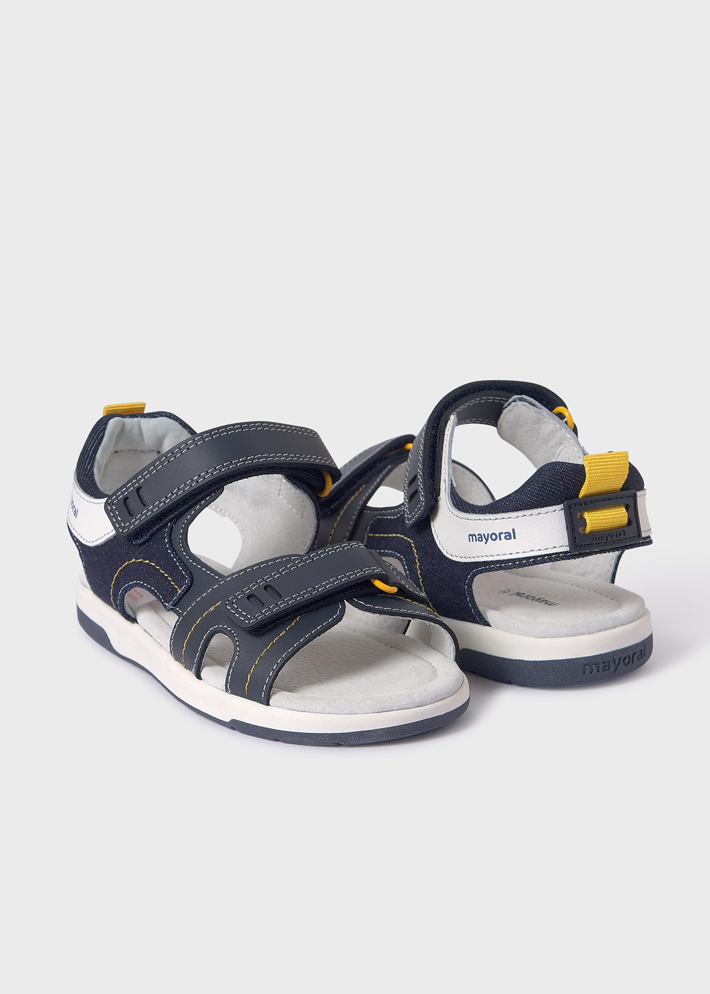 Sandalen nachhaltiges Leder Jungen