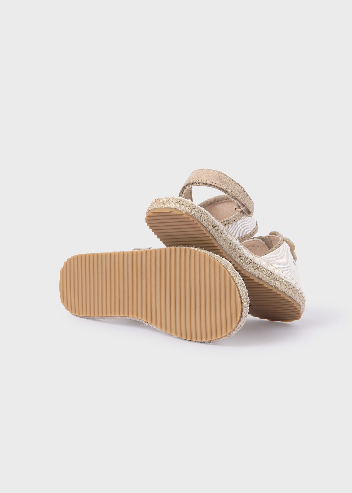 Sandali espadrillas fiore bambina