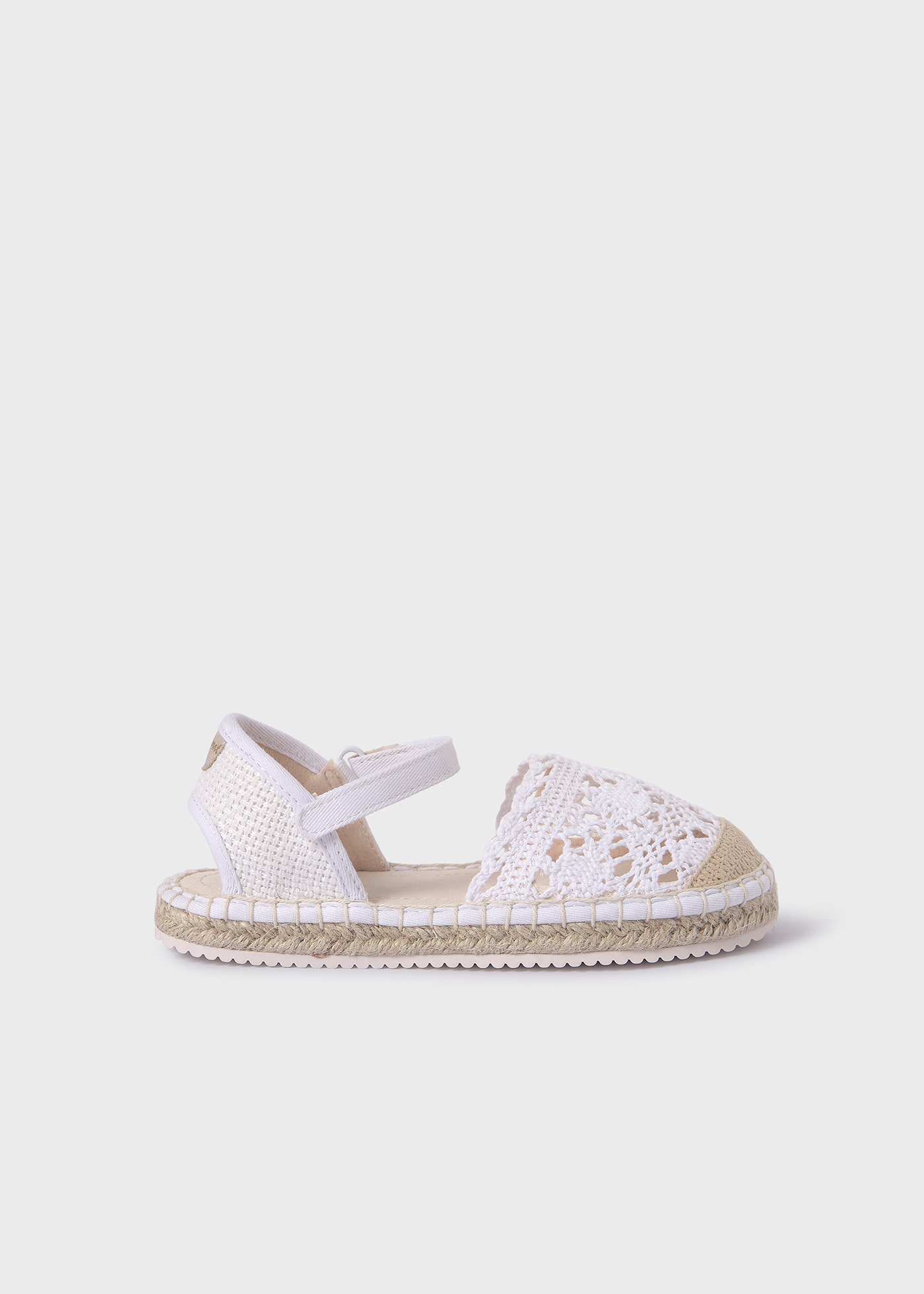 Plecione espadryle dziewczęce