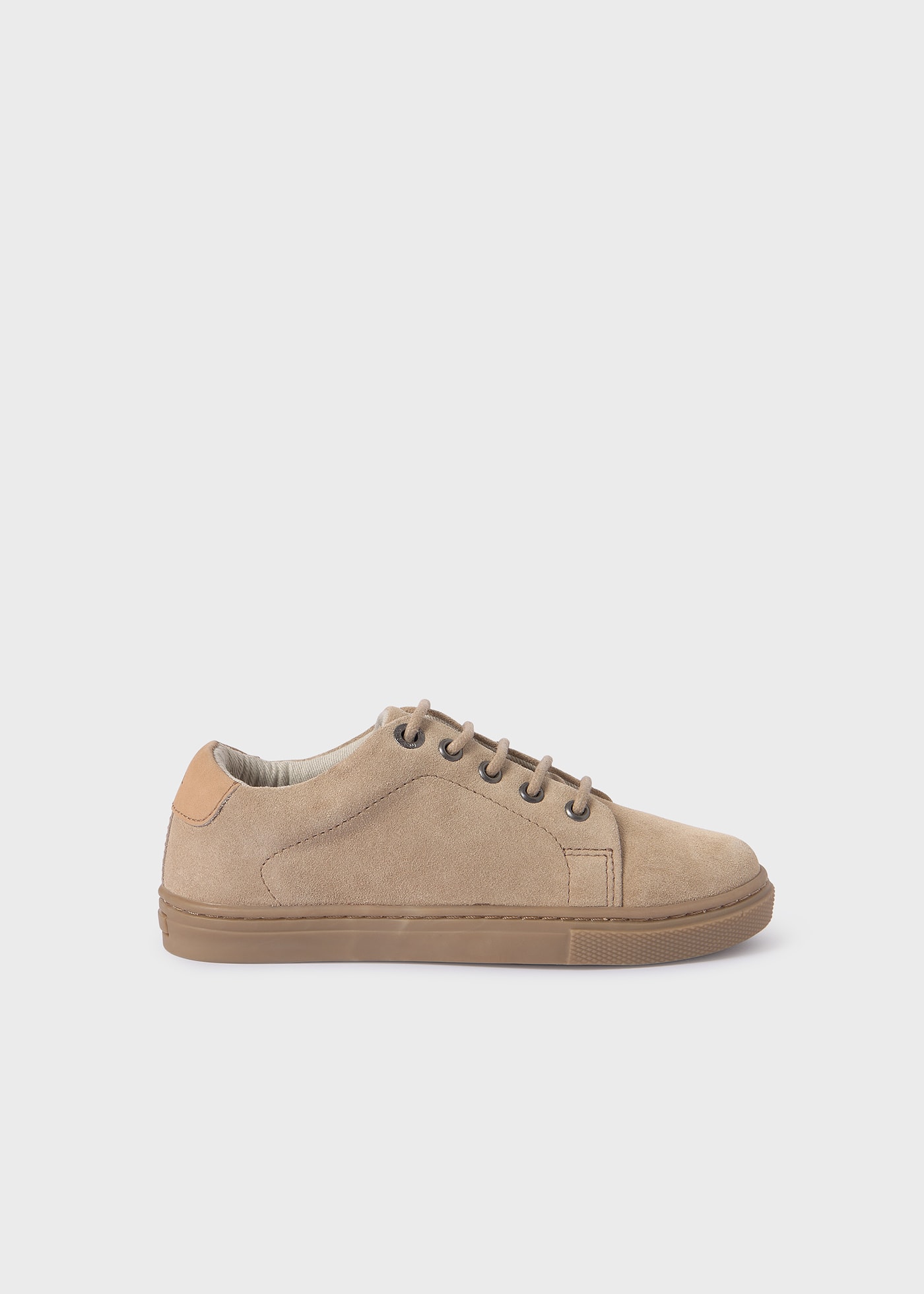 Boys casual sneakers sustainable leather