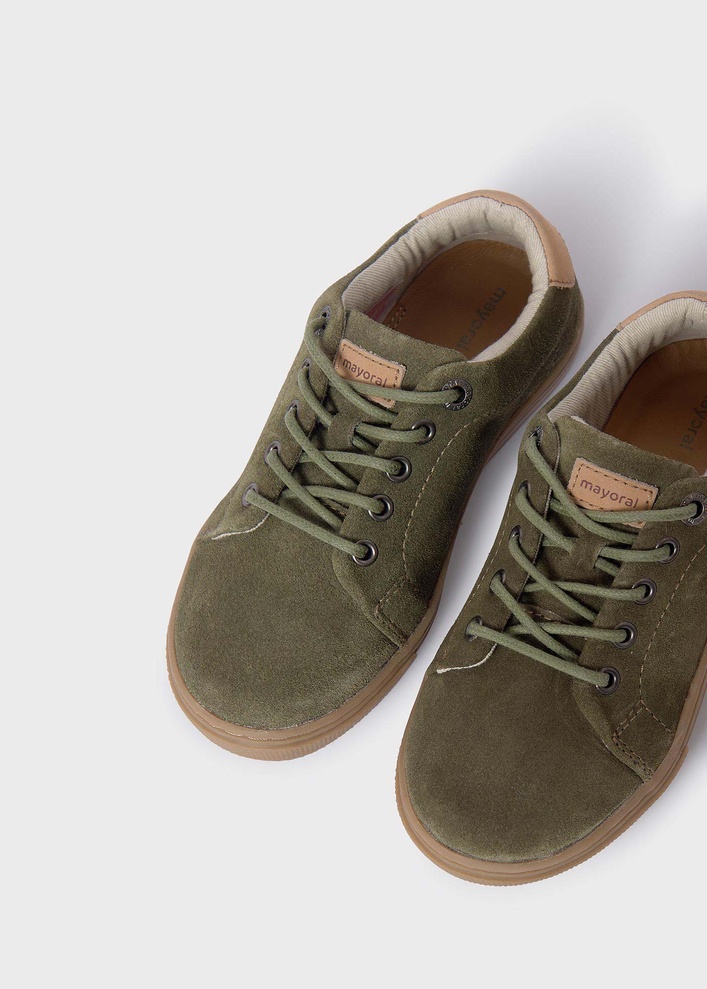 Boy Suede Trainers Sustainable Leather