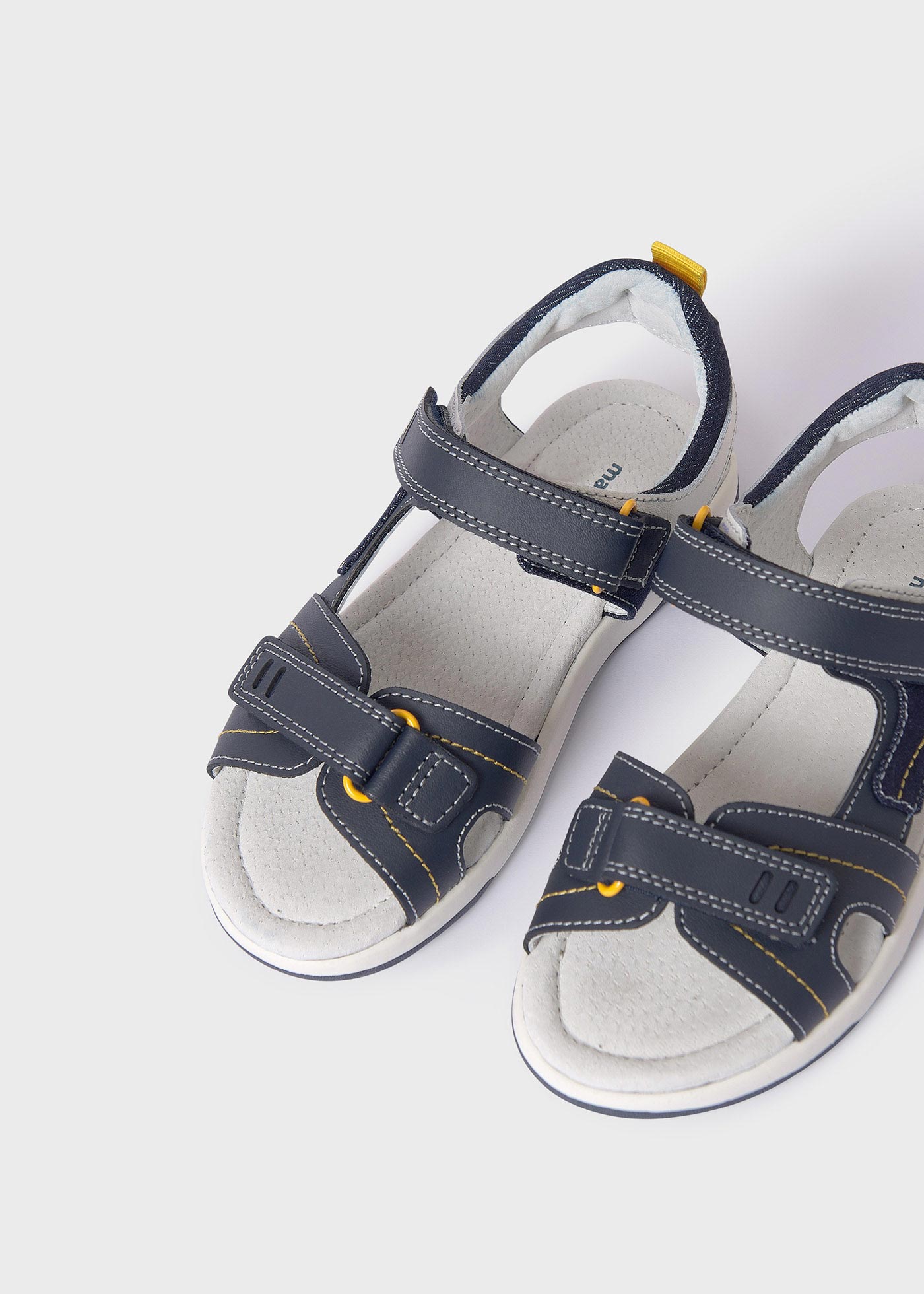 Boys sandals sustainable leather