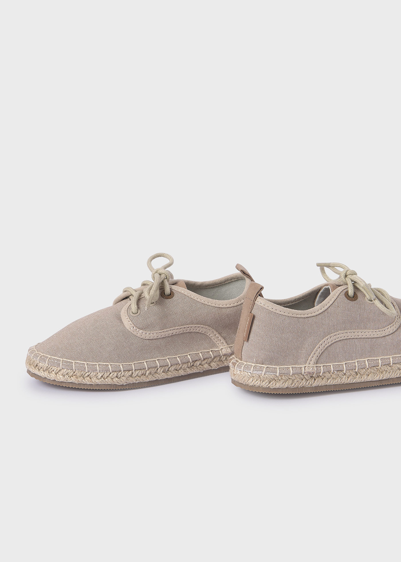 Espadrilles à lacets garçon