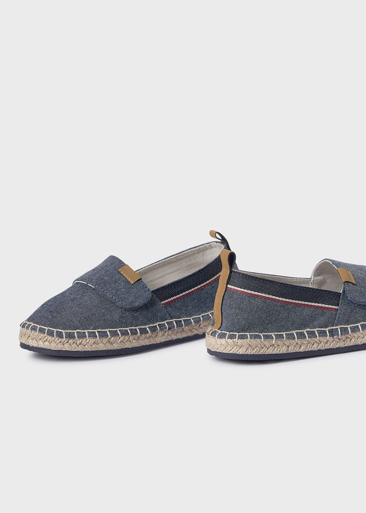 Espadryle chłopięce na rzep