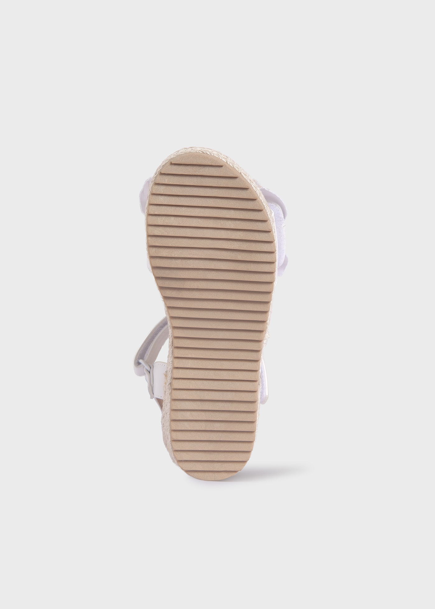 Sandales nœuds semelle en cuir durable fille