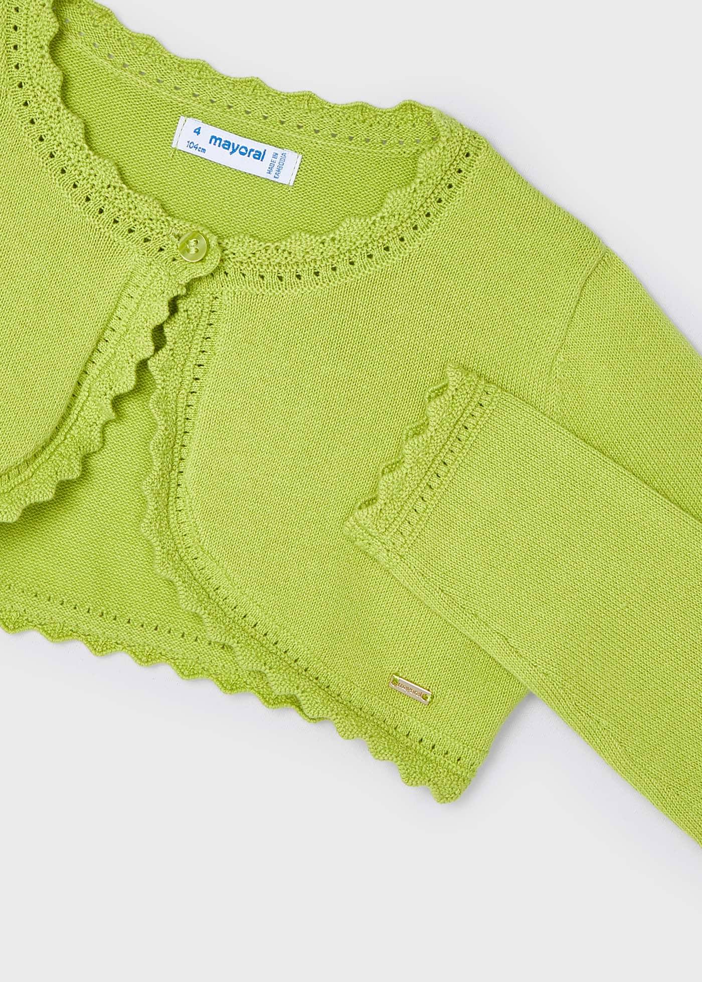 Cardigan filo Better Cotton bambina