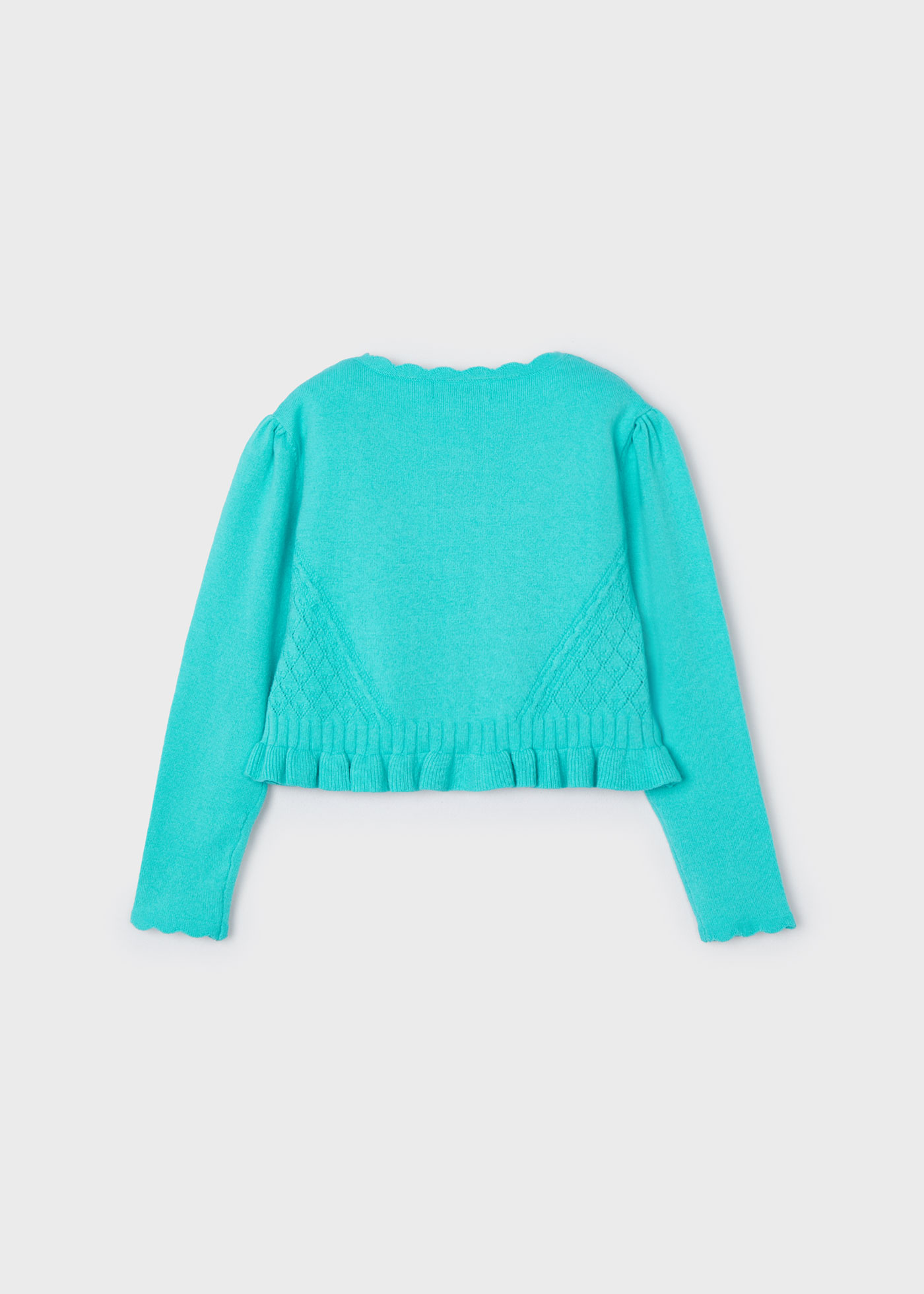 Sweterek ażurowy Better Cotton dla dziewczynki