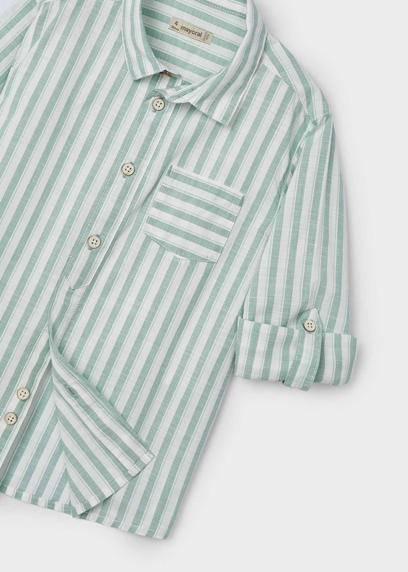 Camisa rayas verticales Better Cotton niño
