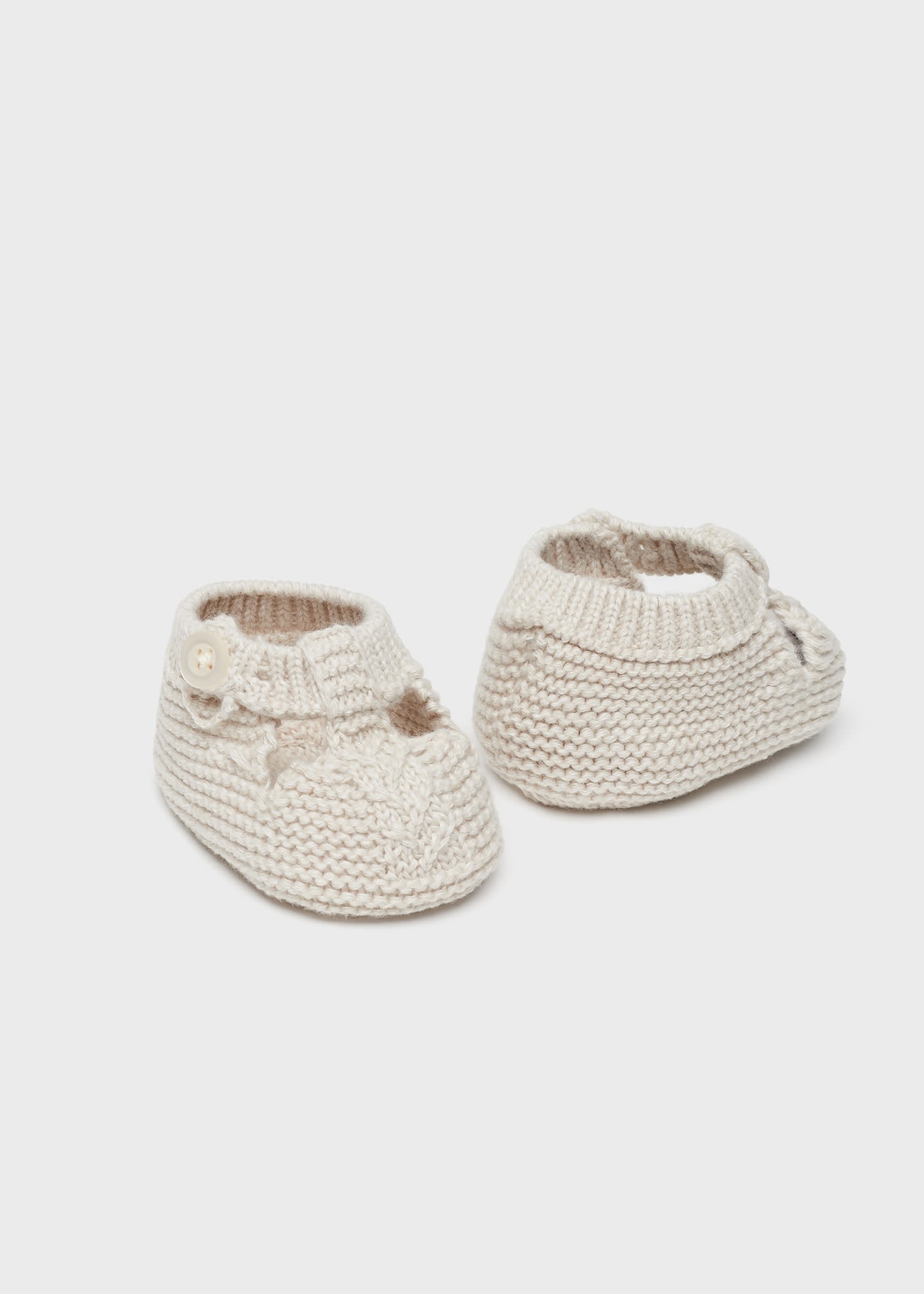 Buciki trykotowe Better Cotton dla noworodka