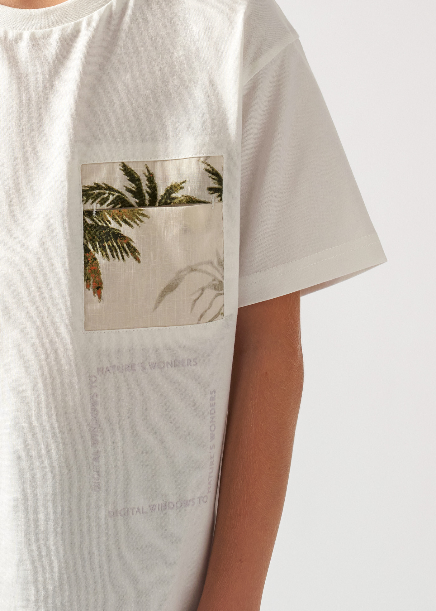 Tricou umar cazut si buzunar Better Cotton baiat