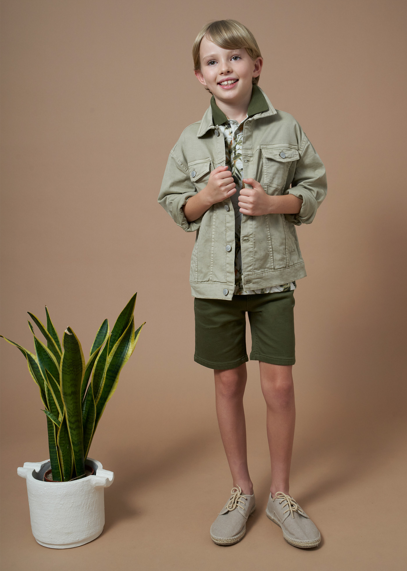 Boys twill shorts Better Cotton