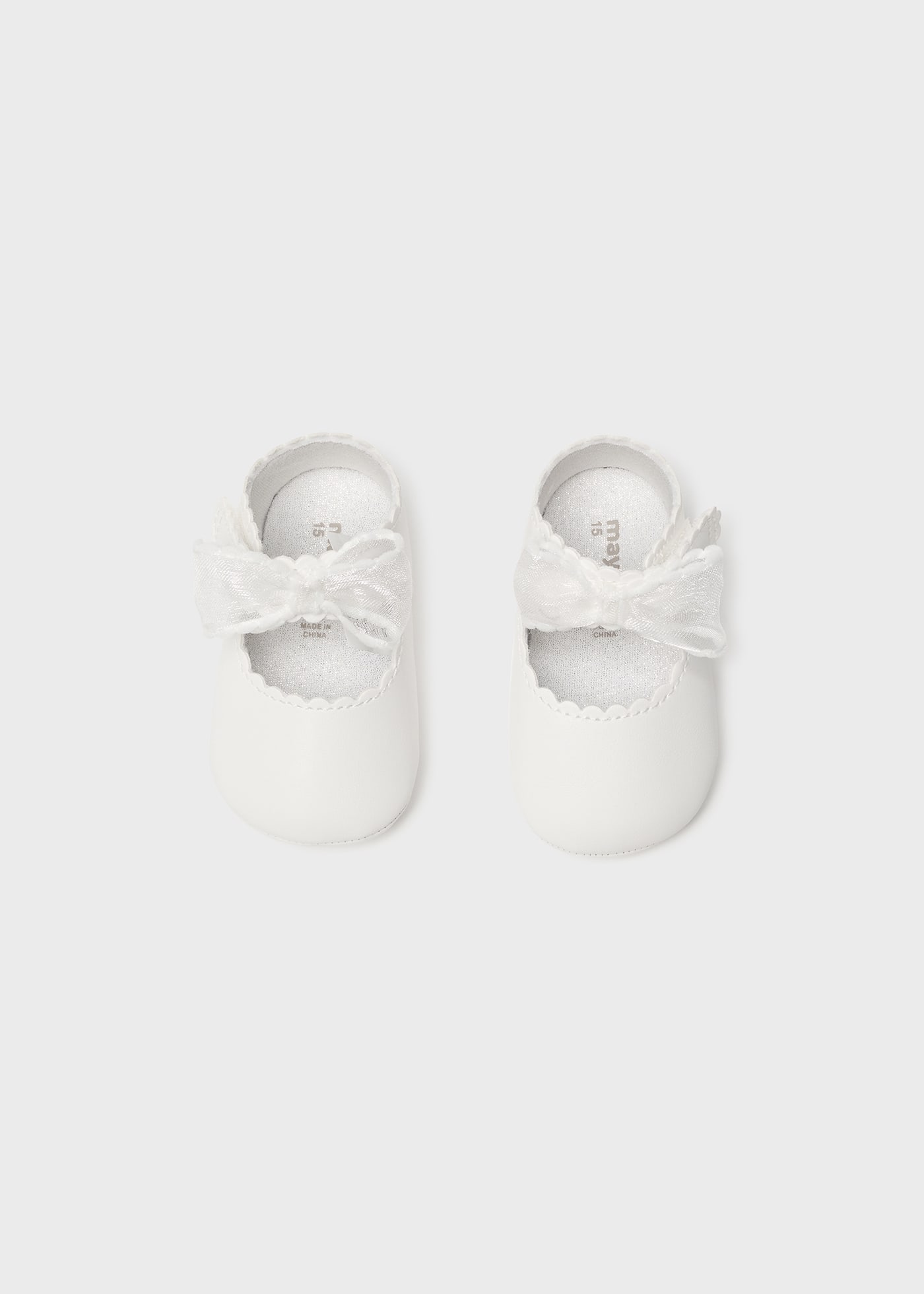 Newborn Mary Janes with Bow