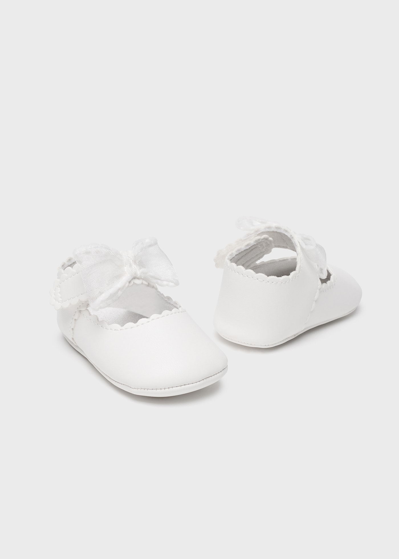 Newborn Mary Janes with Bow