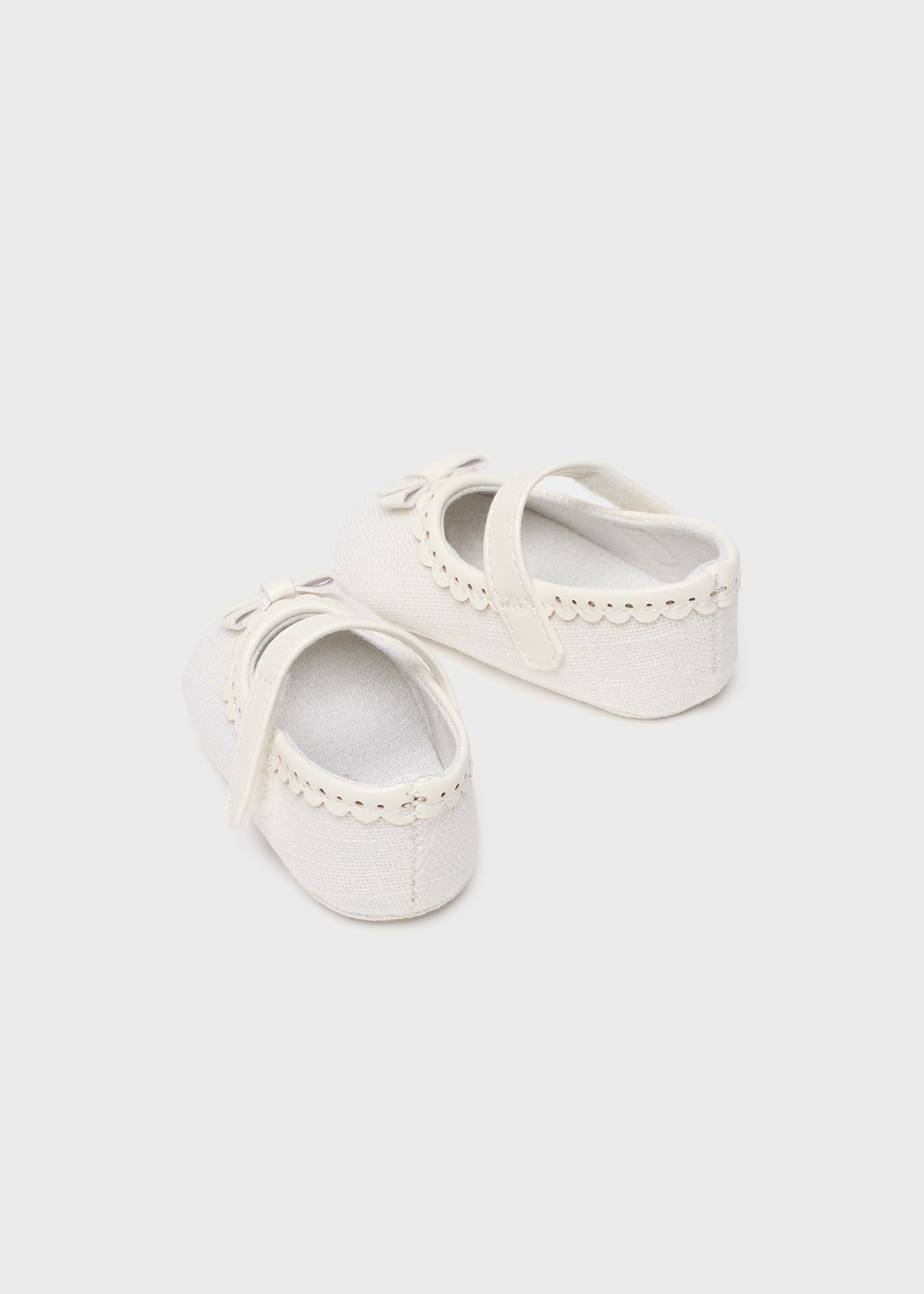 Newborn Textured Mary Janes