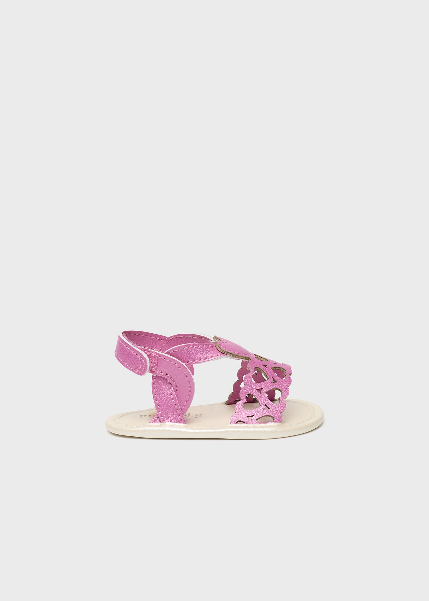 Sandali cuori neonata