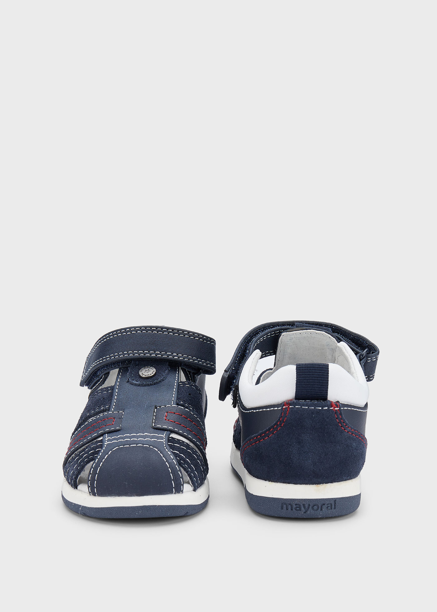 Boys sustainable leather sandals