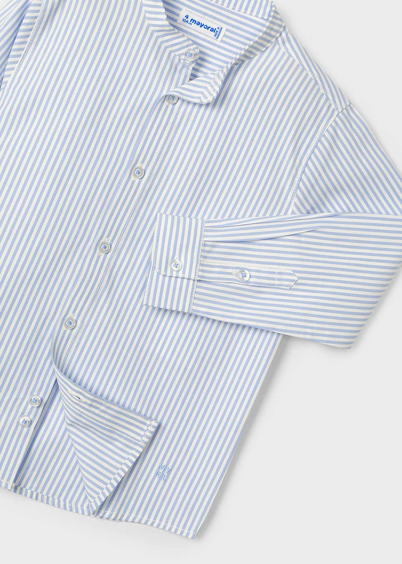 Hemd Oxford gestreift Better Cotton Jungen