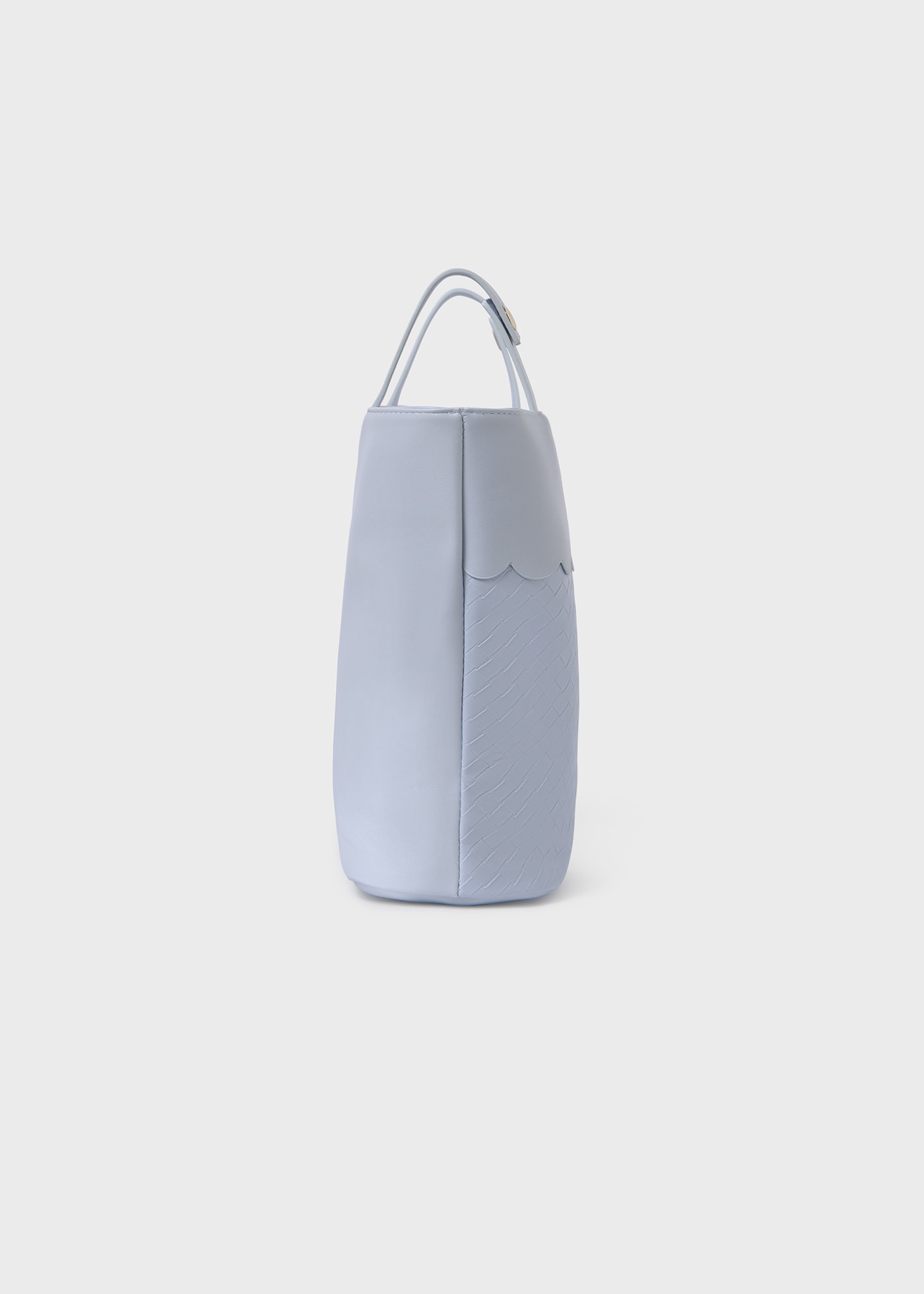 Piccola borsa intrecciata neonato