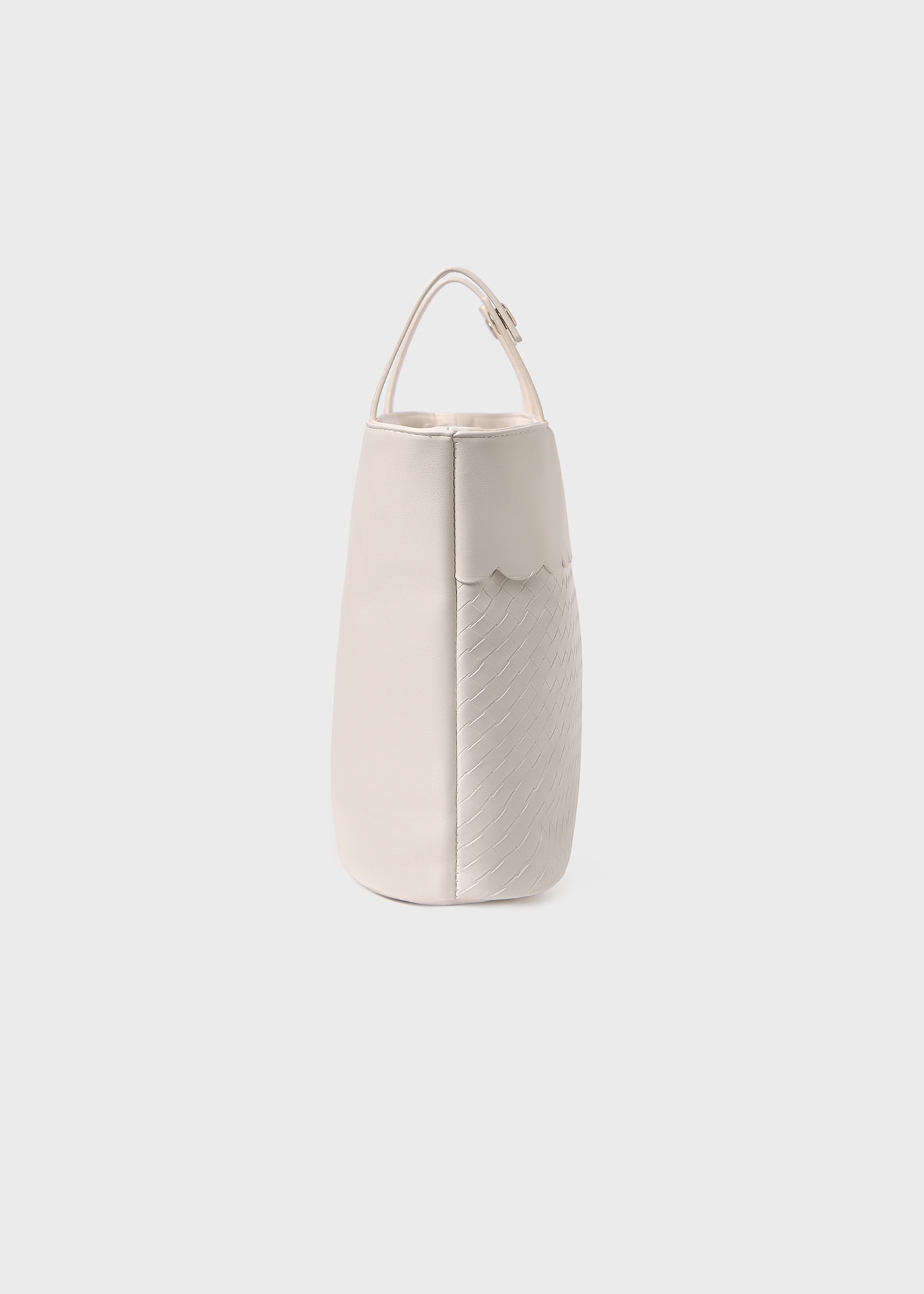 Piccola borsa intrecciata neonato