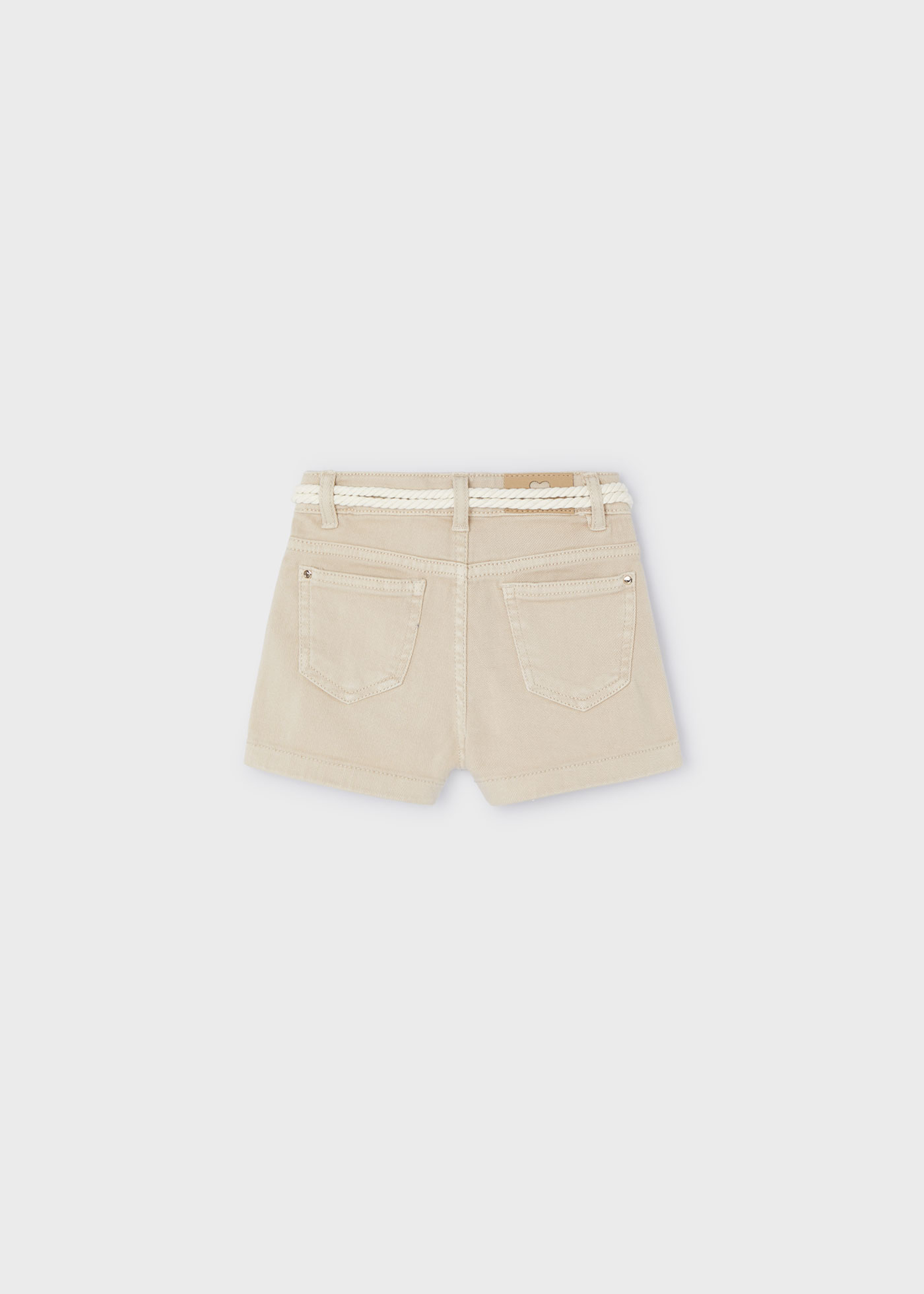 Girls belted shorts Better Cotton