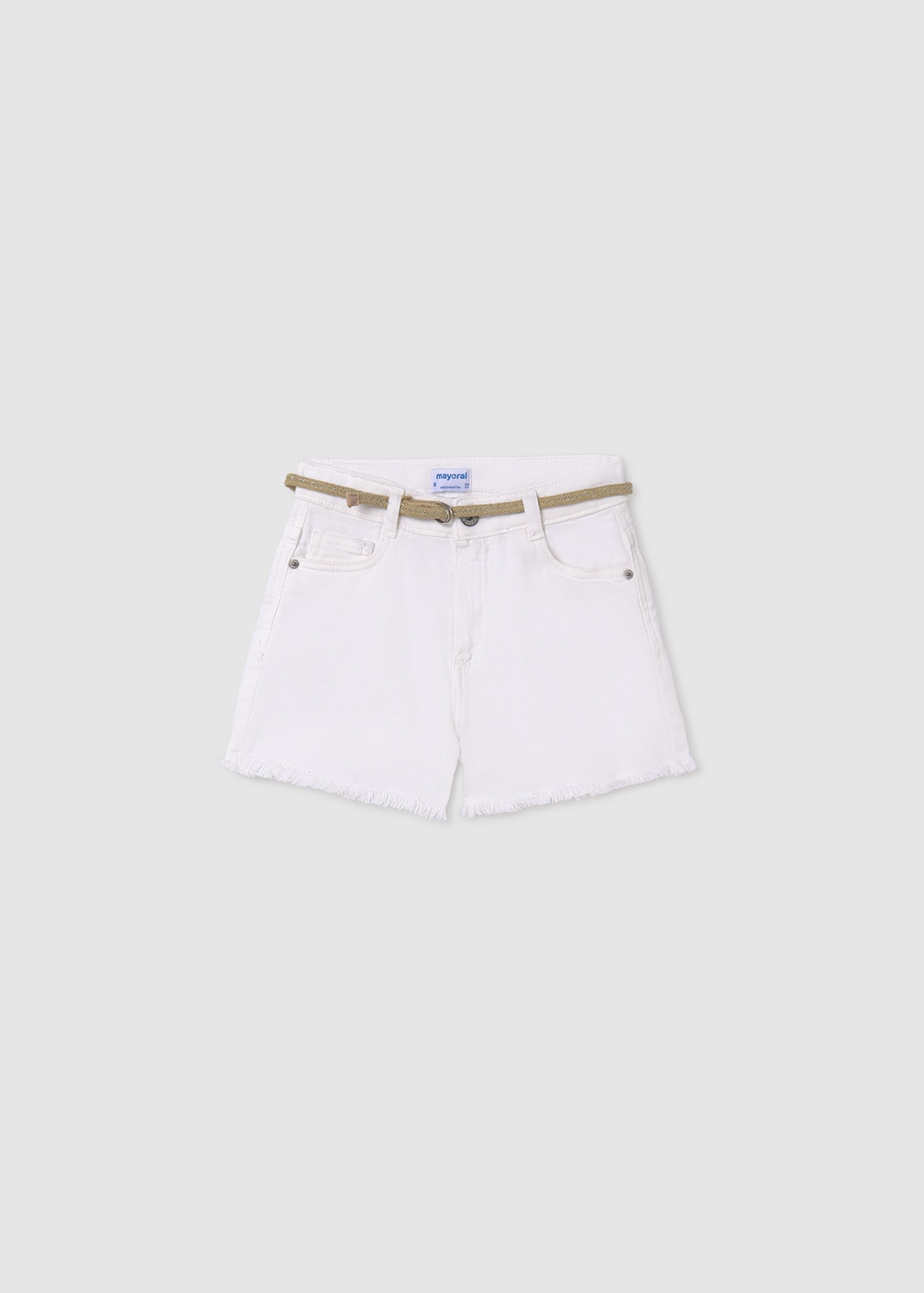Girl Belted Shorts Better Cotton
