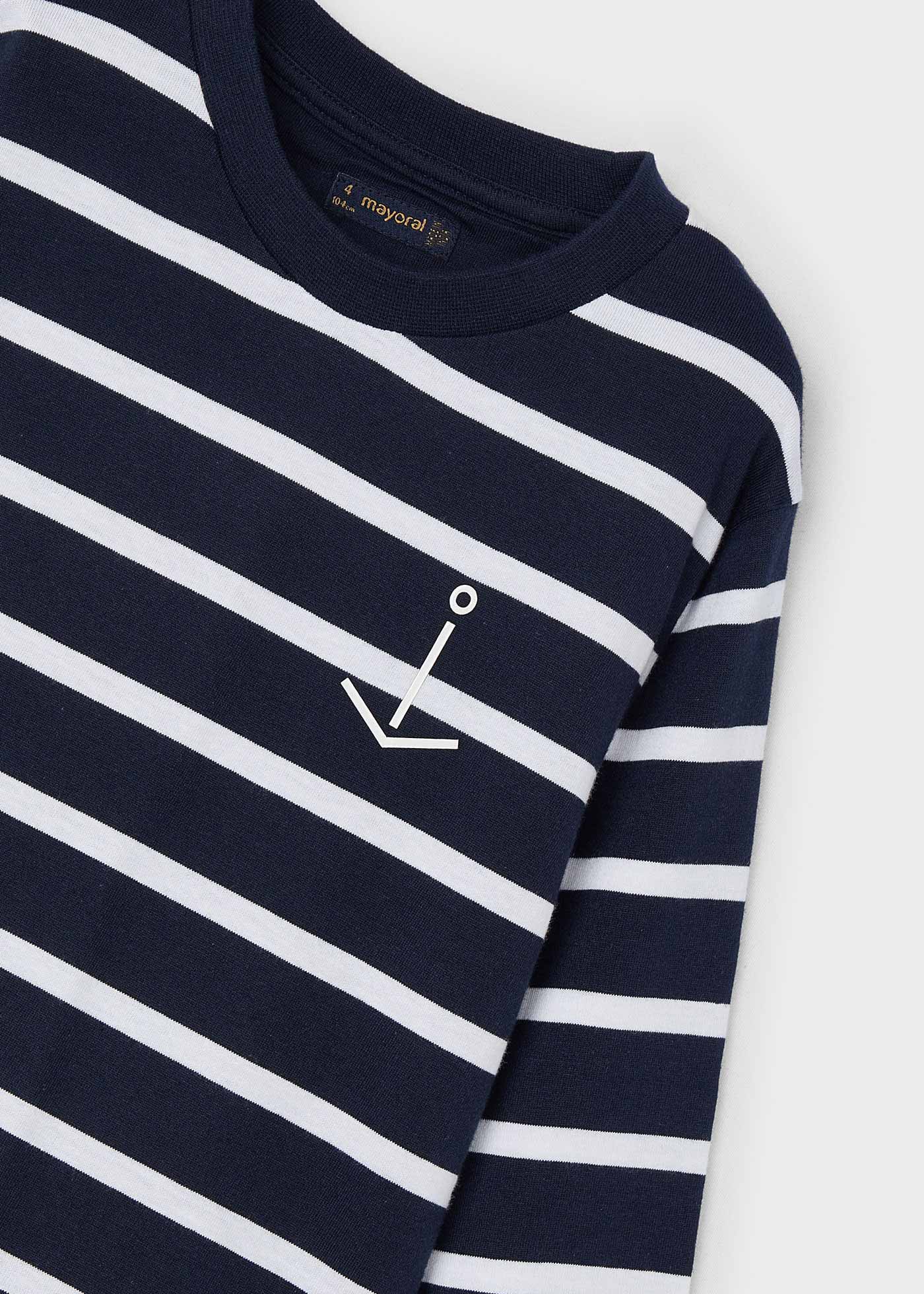 Boy Long Sleeved Striped T-Shirt Better Cotton