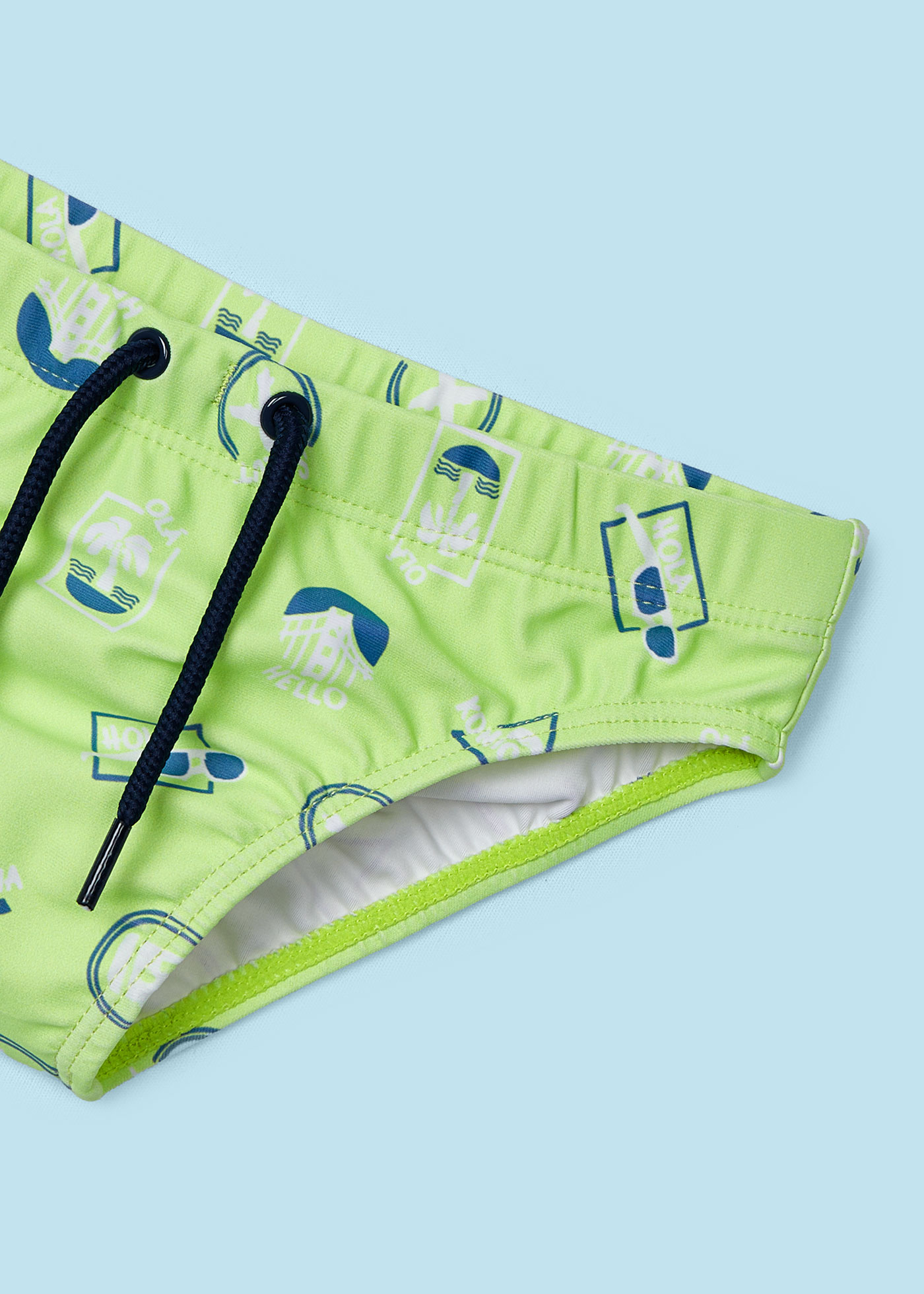 Costume slip stampato bambino