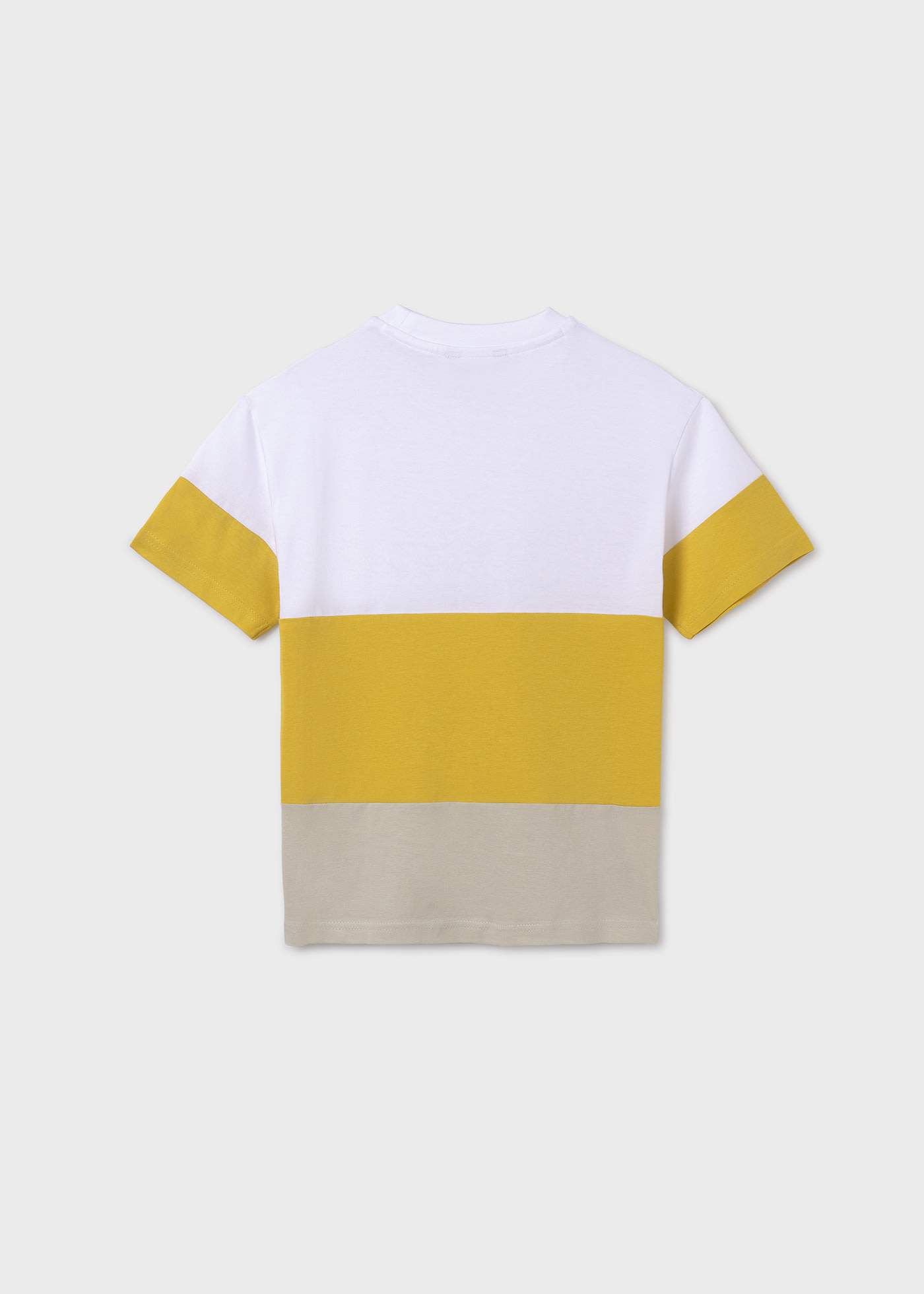 Koszulka Better Cotton bloki kolorów dla chłopca