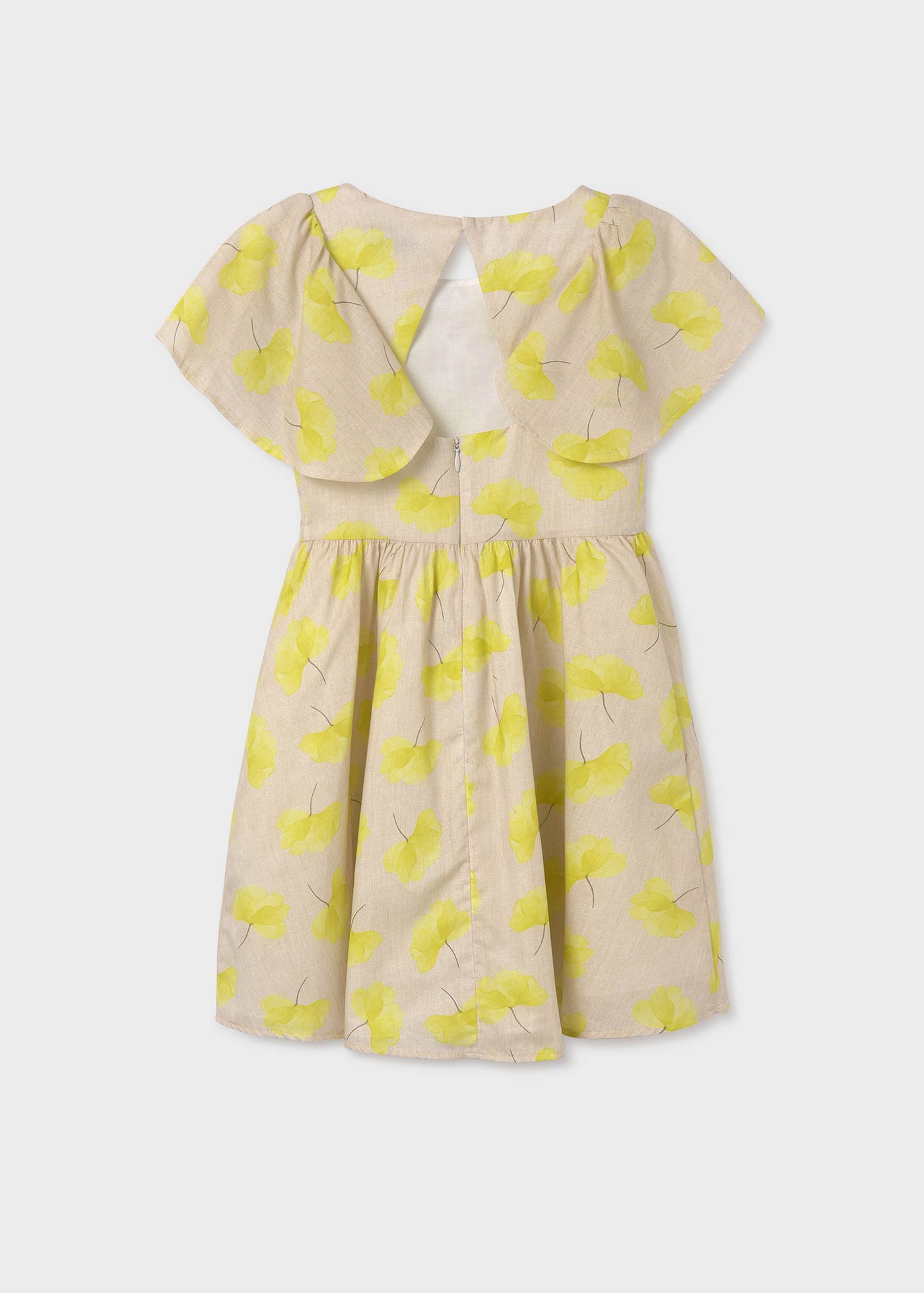 Girls printed batiste dress