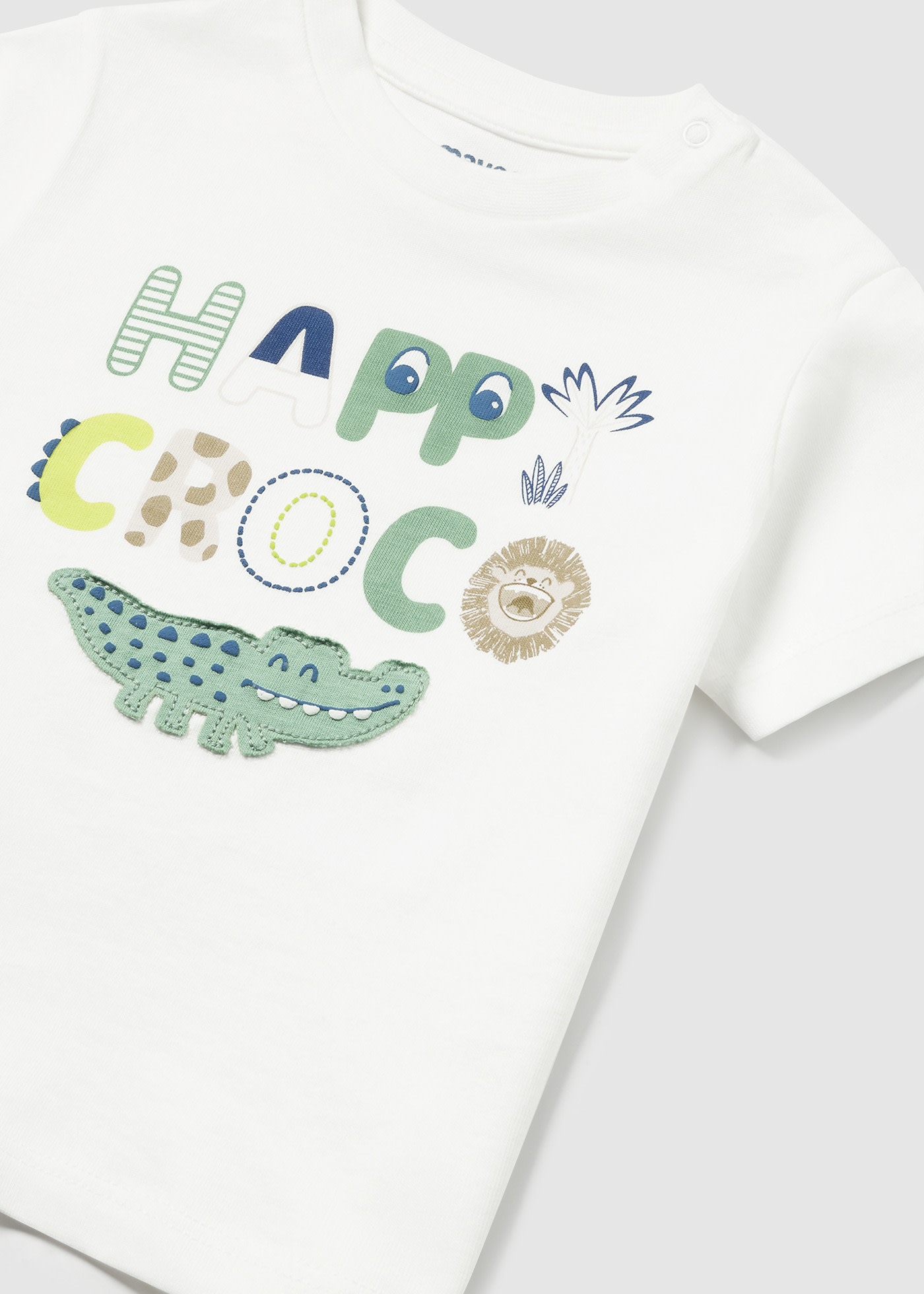 Maglietta coccodrillo Better Cotton neonato