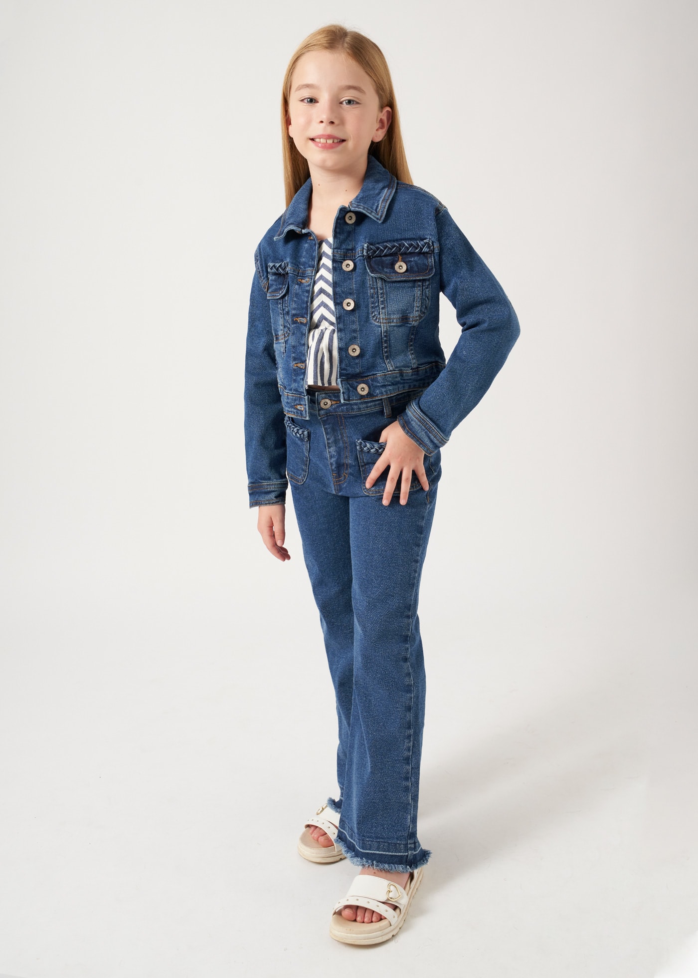 Girls denim jacket Better Cotton