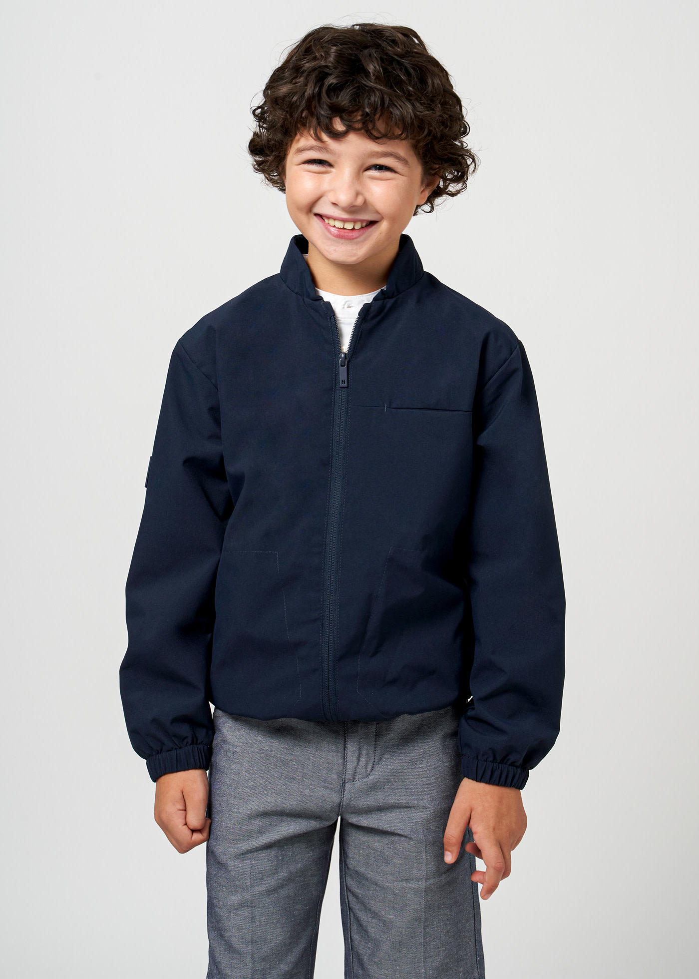 Boy Bomber Windbreaker Jacket