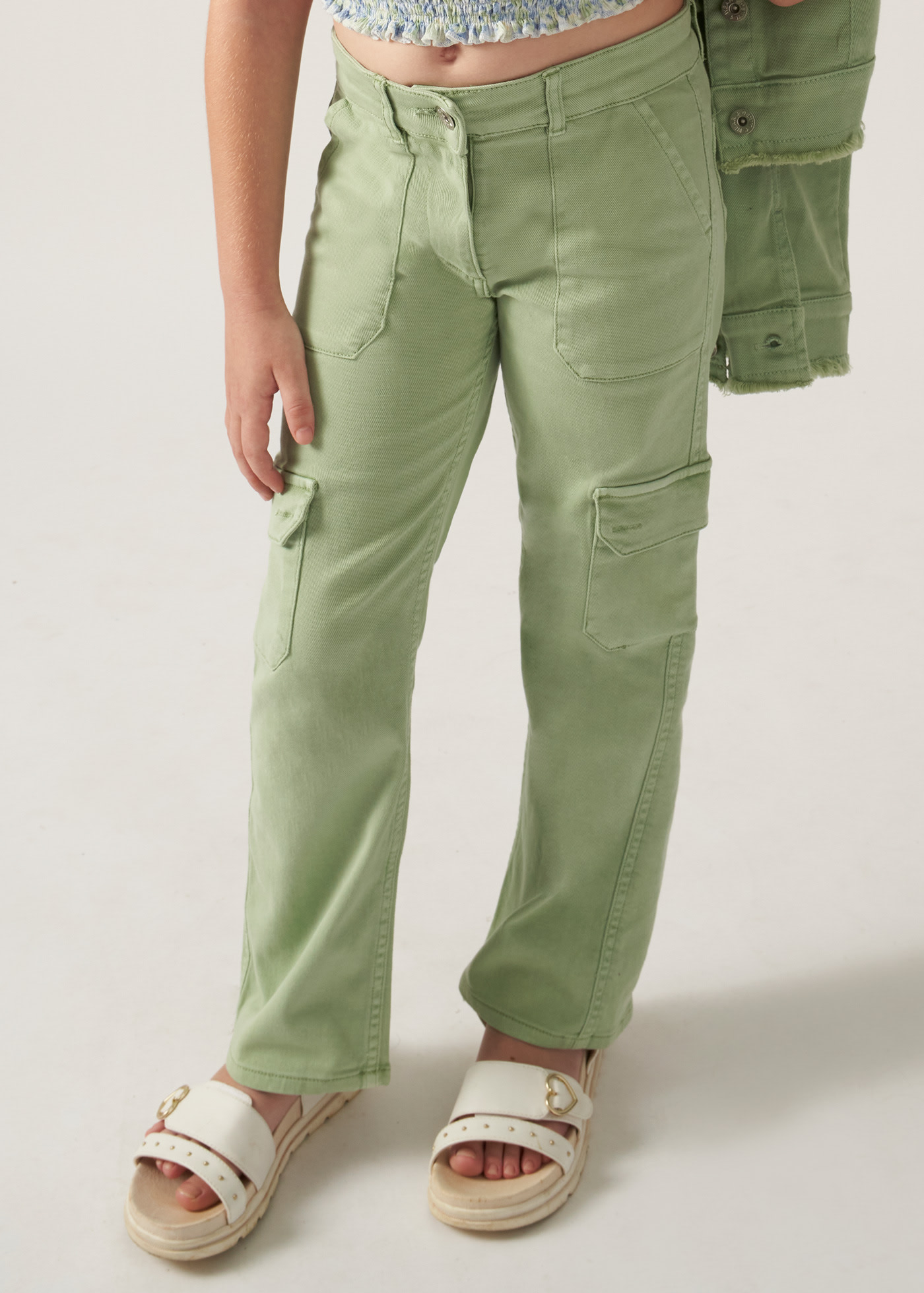 Girl Twill Trousers Better Cotton