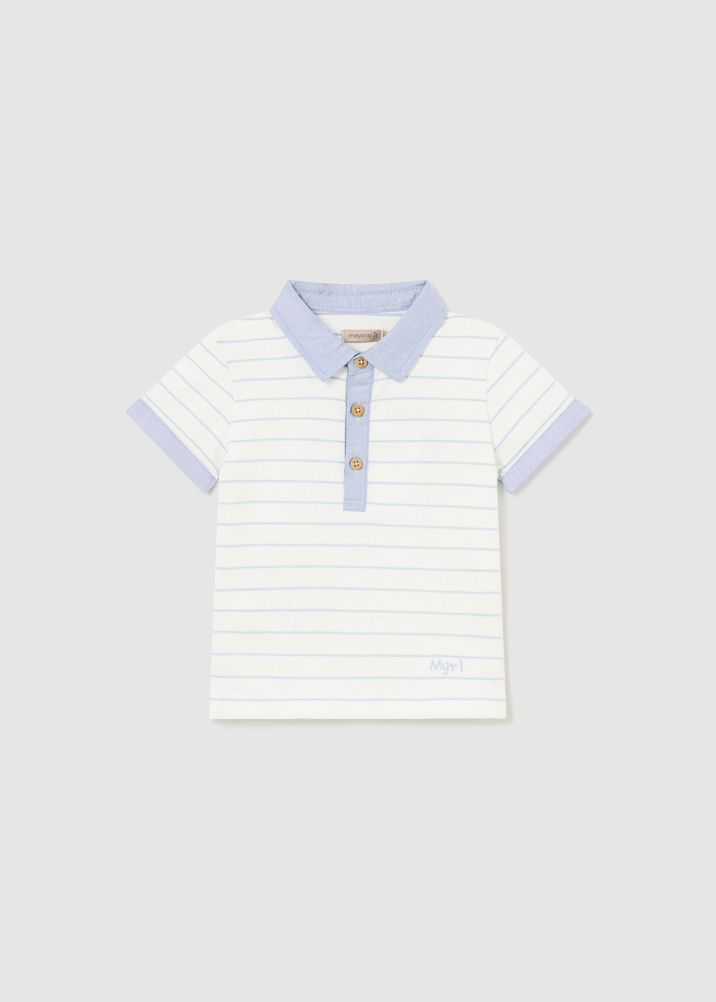 Baby Striped Oxford Polo Better Cotton