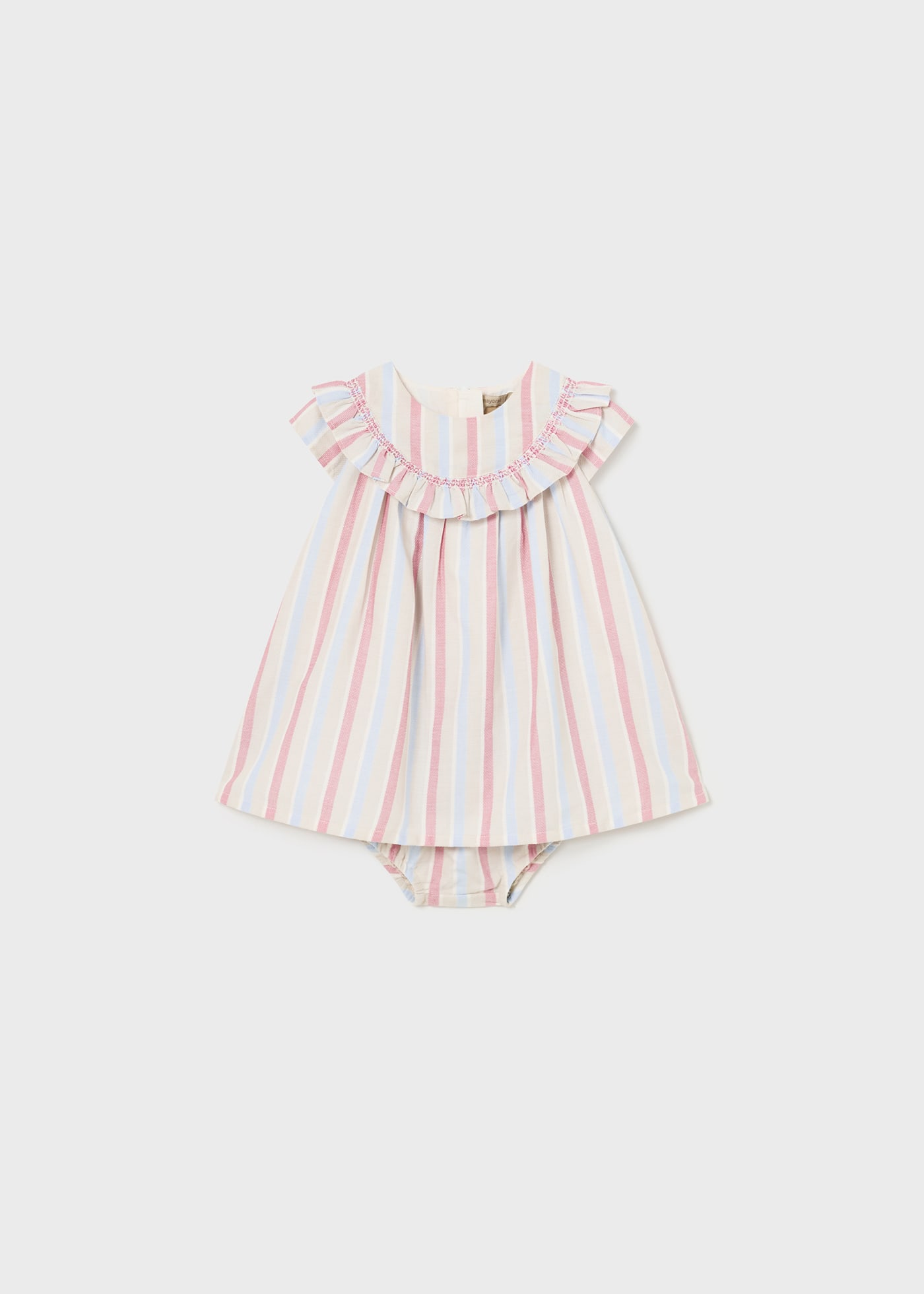 Baby Striped Ruffle Dress Better Cotton