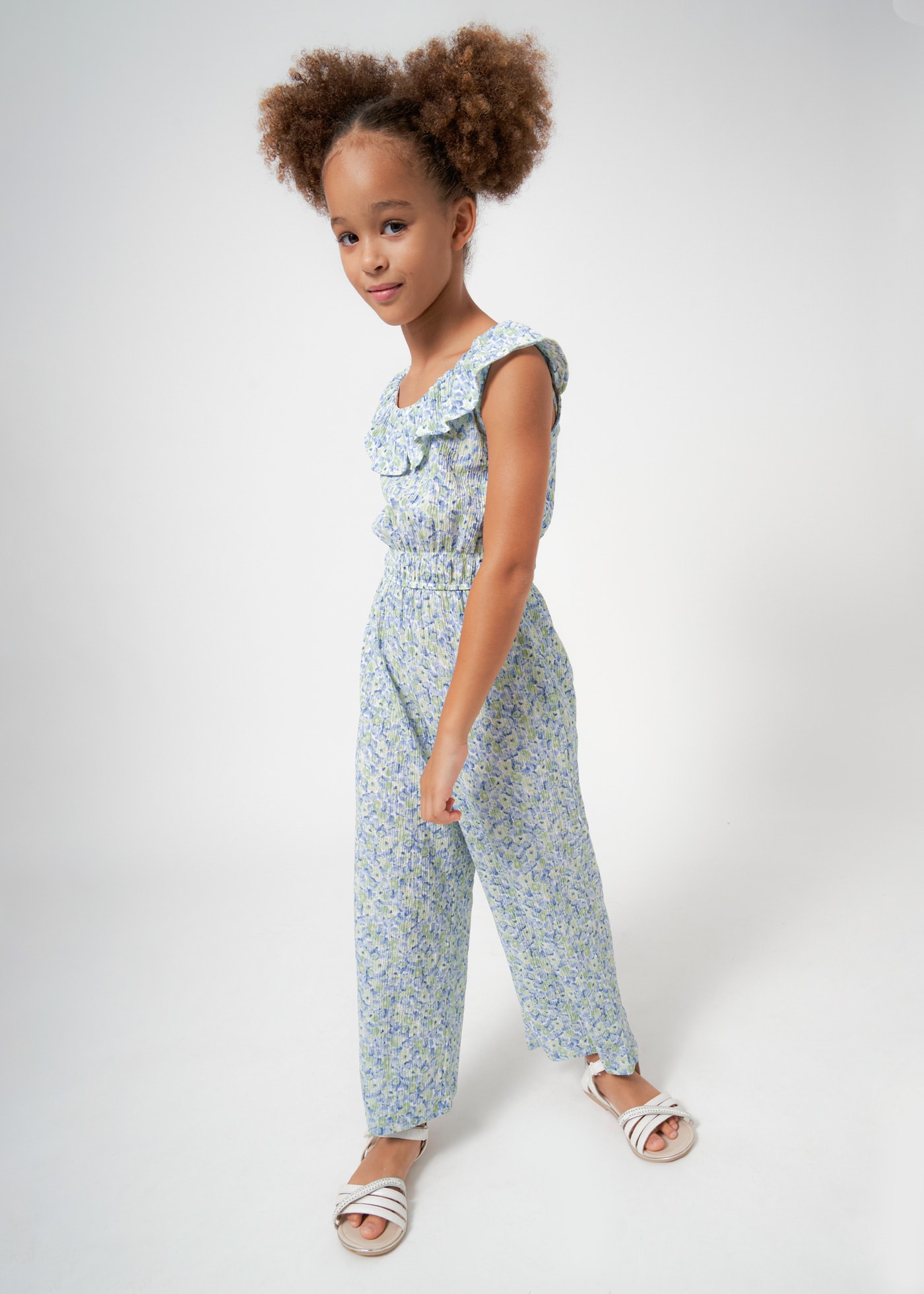 Girl Print Jumpsuit