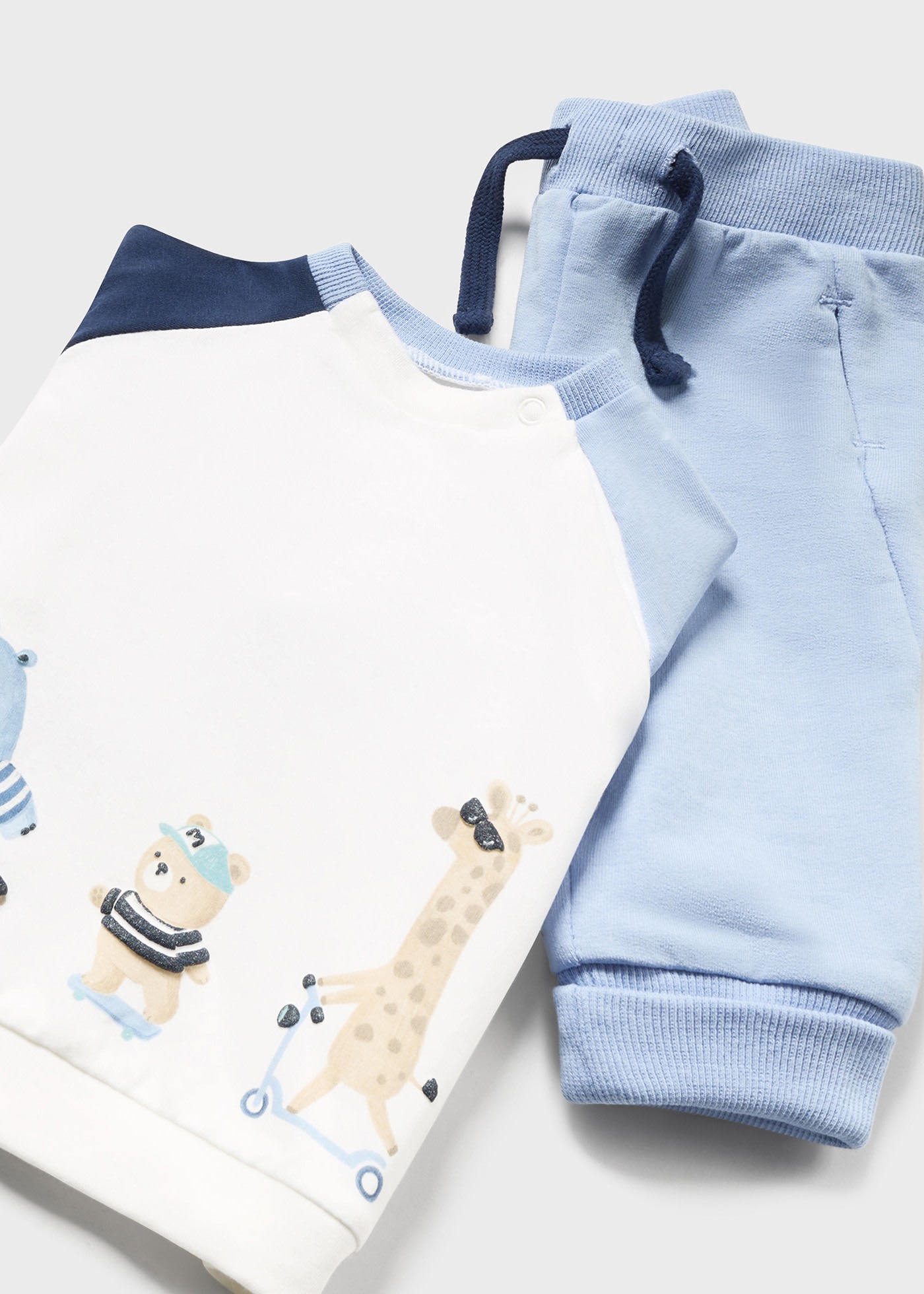 Newborn 4 Piece Tracksuit Set Better Cotton Bluebell Mayoral