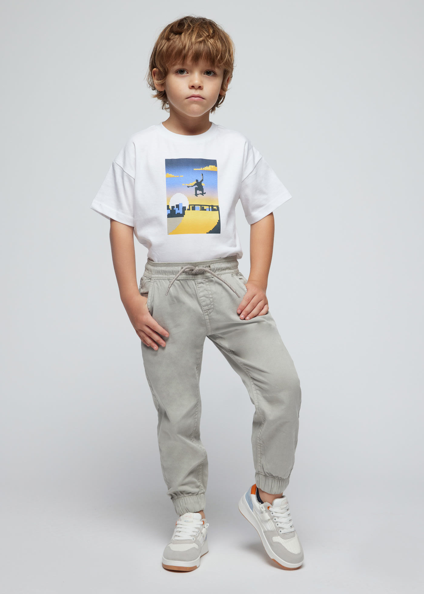 Playera oversize fit Better Cotton niño